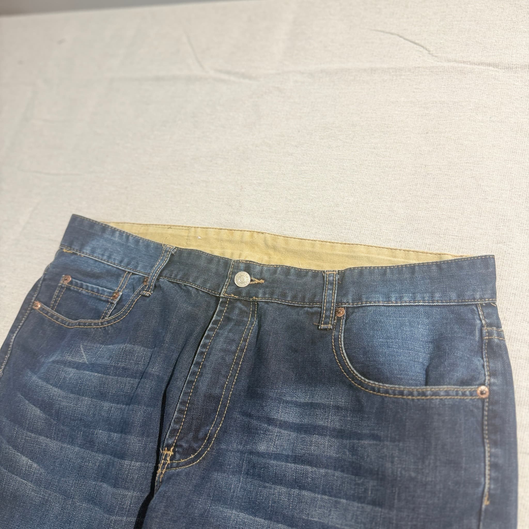 LEVI STRAUSS & CO. 501 Original Fit Blue Denim Jeans W38 L32 — photo 3 of 7