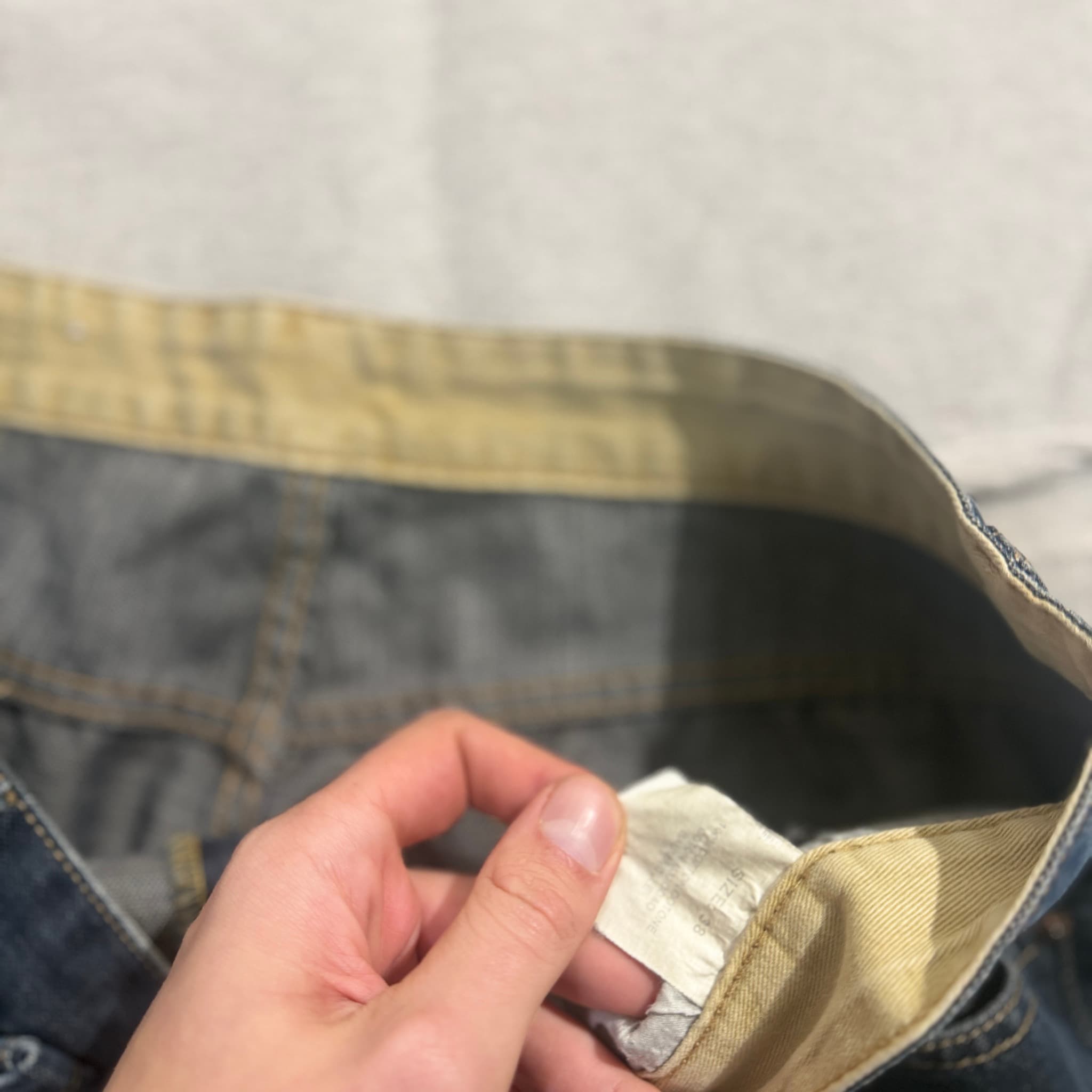 LEVI STRAUSS & CO. 501 Original Fit Blue Denim Jeans W38 L32 — photo 4 of 7
