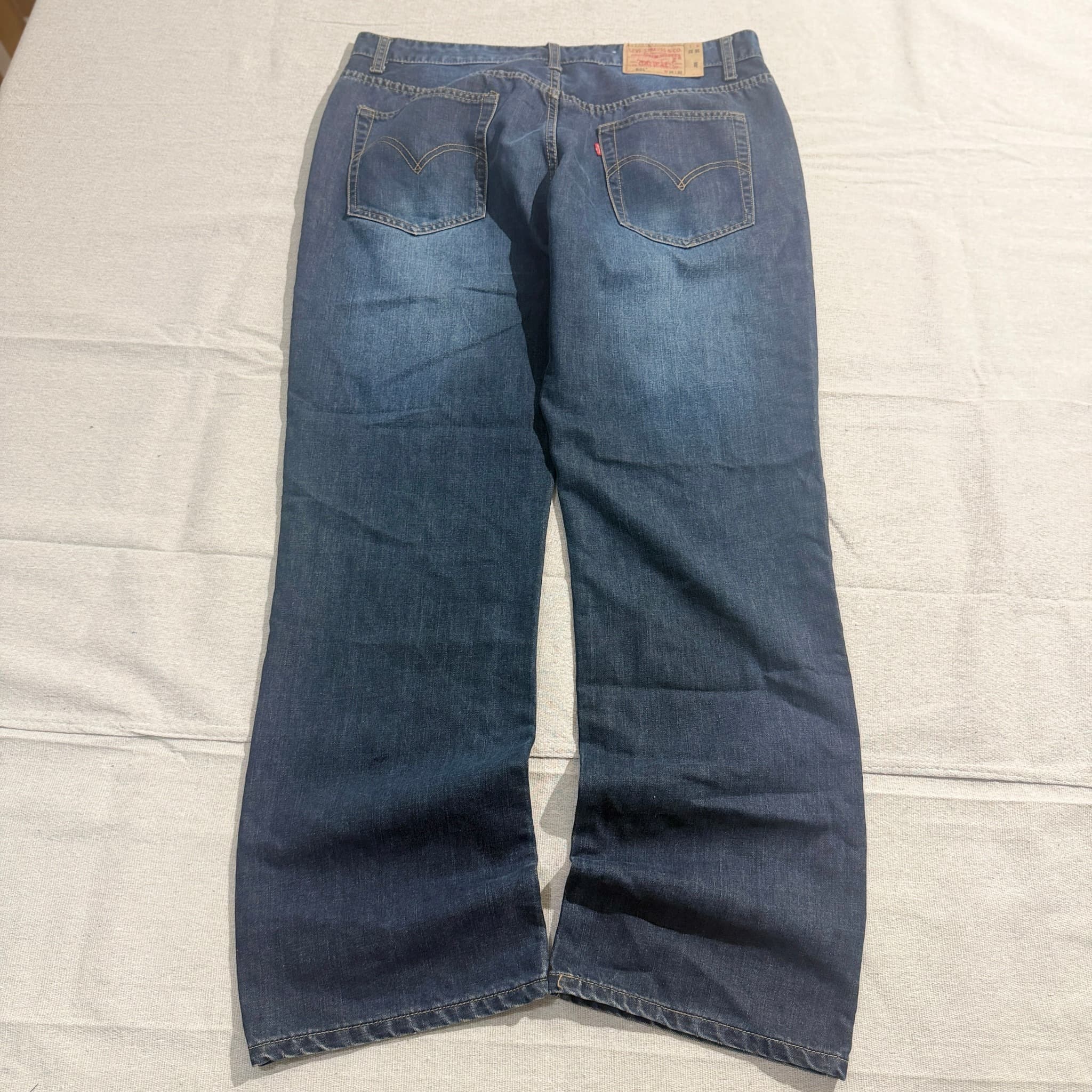 LEVI STRAUSS & CO. 501 Original Fit Blue Denim Jeans W38 L32 — photo 5 of 7