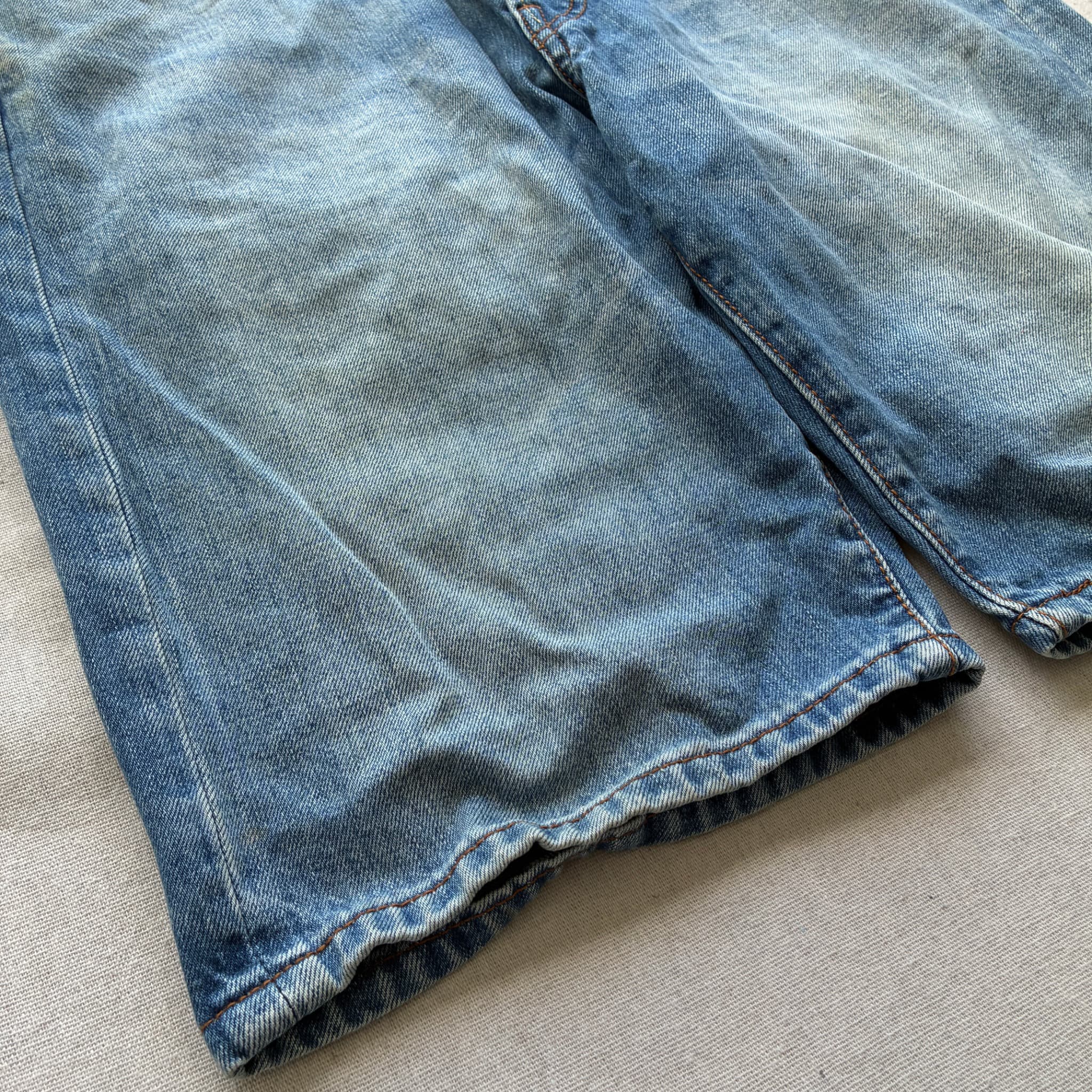 Levi Strauss & Co. 501 Original Fit Denim Shorts Blue Baggy Vintage 2000s Release 34 — photo 2 of 6