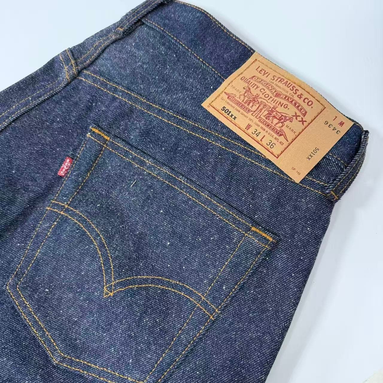 LEVI STRAUSS & CO. 501 Original Fit Selvedge Jeans W34 L36 — photo 2 of 9
