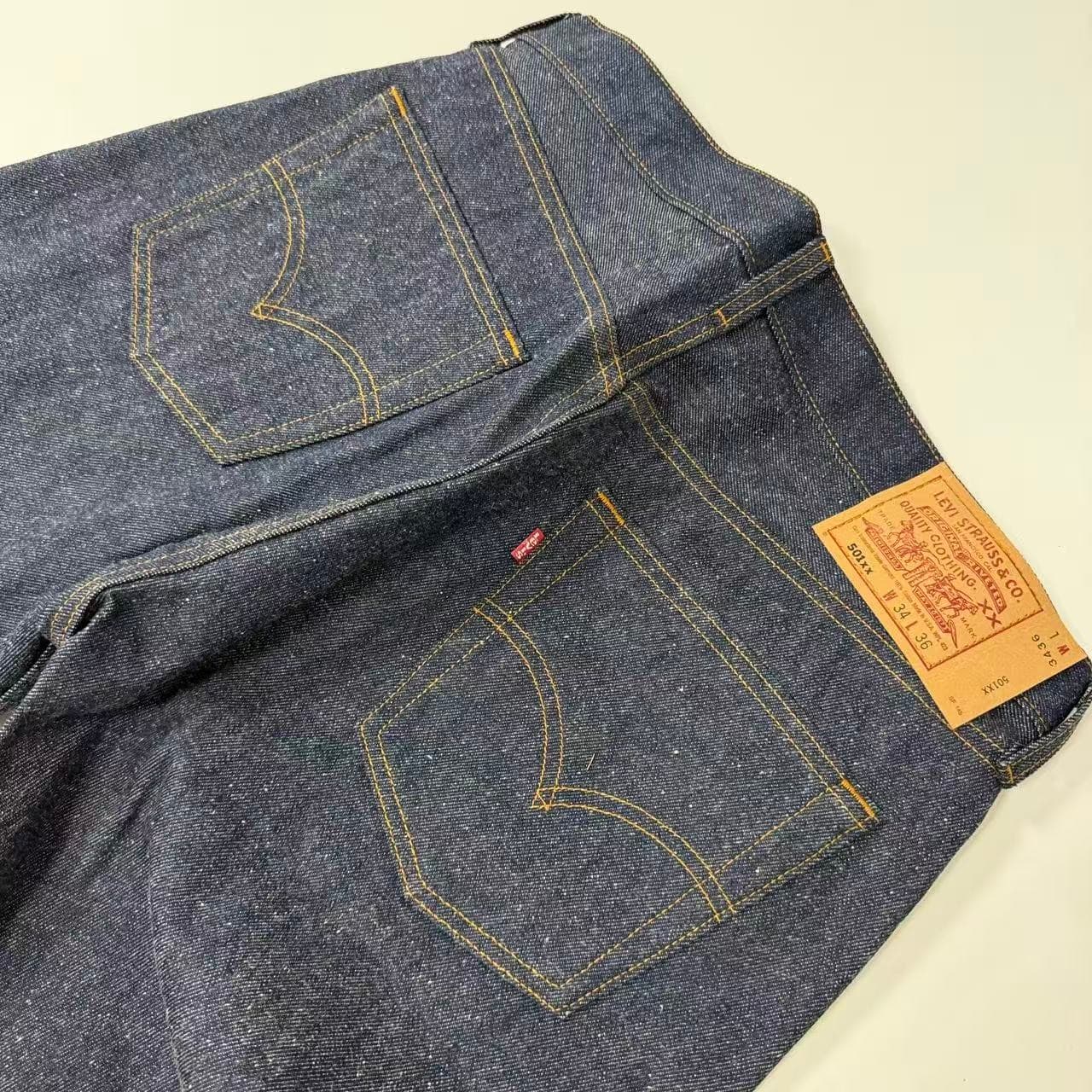 LEVI STRAUSS & CO. 501 Original Fit Selvedge Jeans W34 L36 — photo 5 of 9