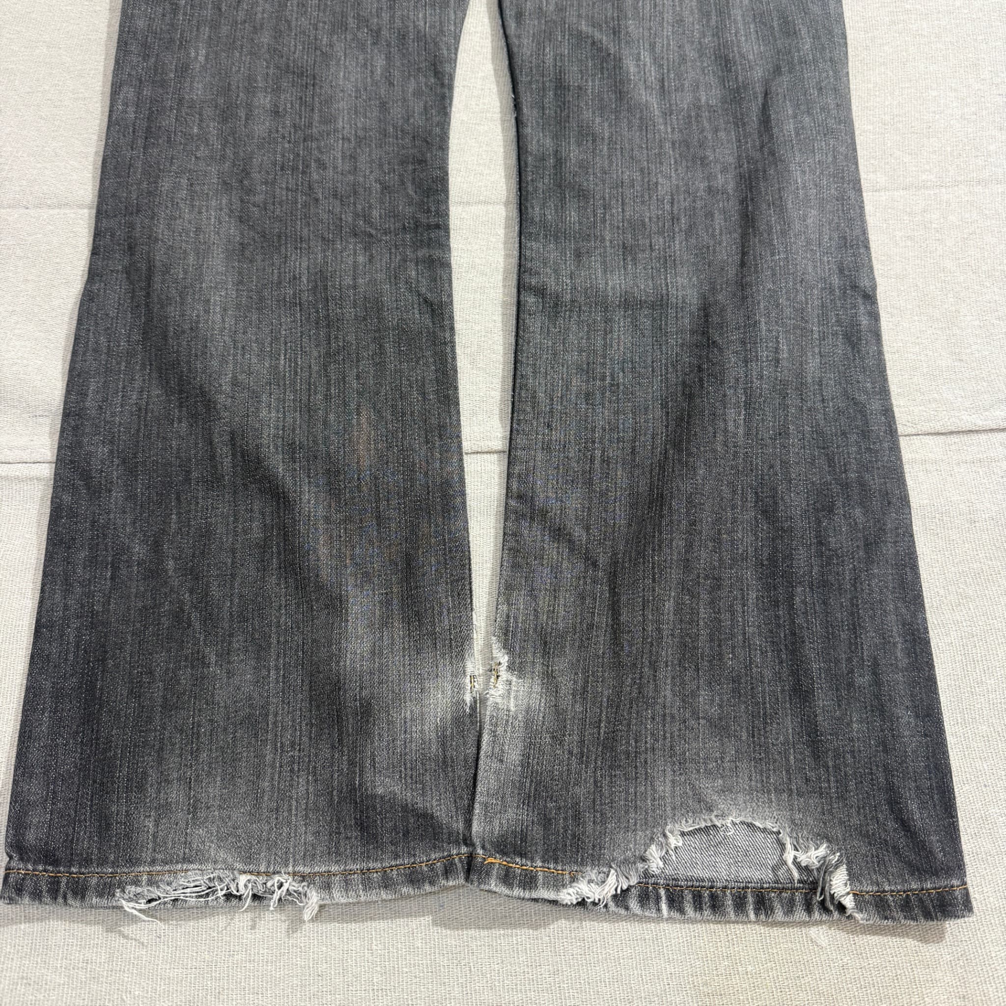 Levi Strauss & Co. 503 Regular Rise Bootcut Jeans Grey W32 L32 — photo 6 of 8