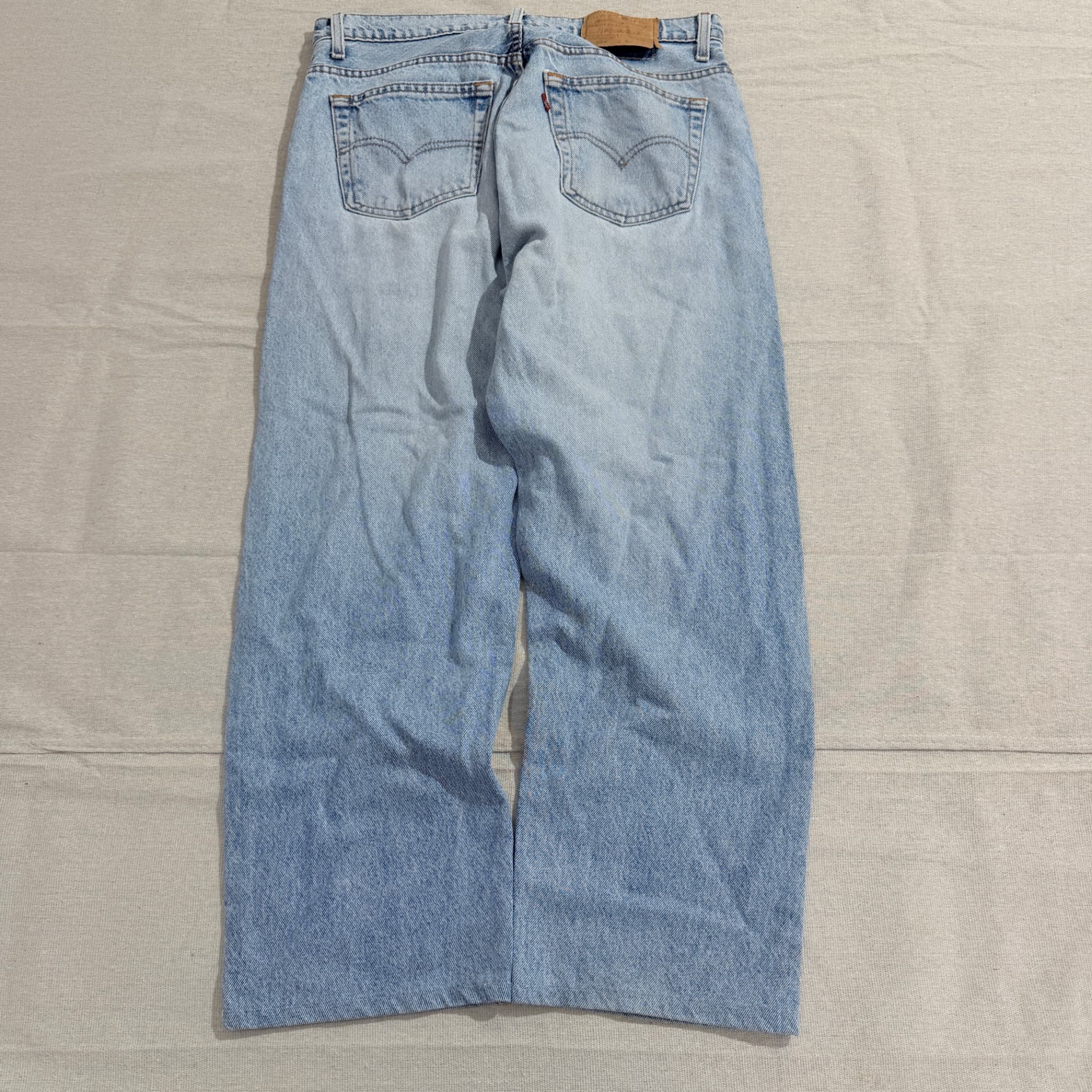 Levi Strauss & Co. 505 Original Fit Light Wash Denim Jeans — photo 5 of 7