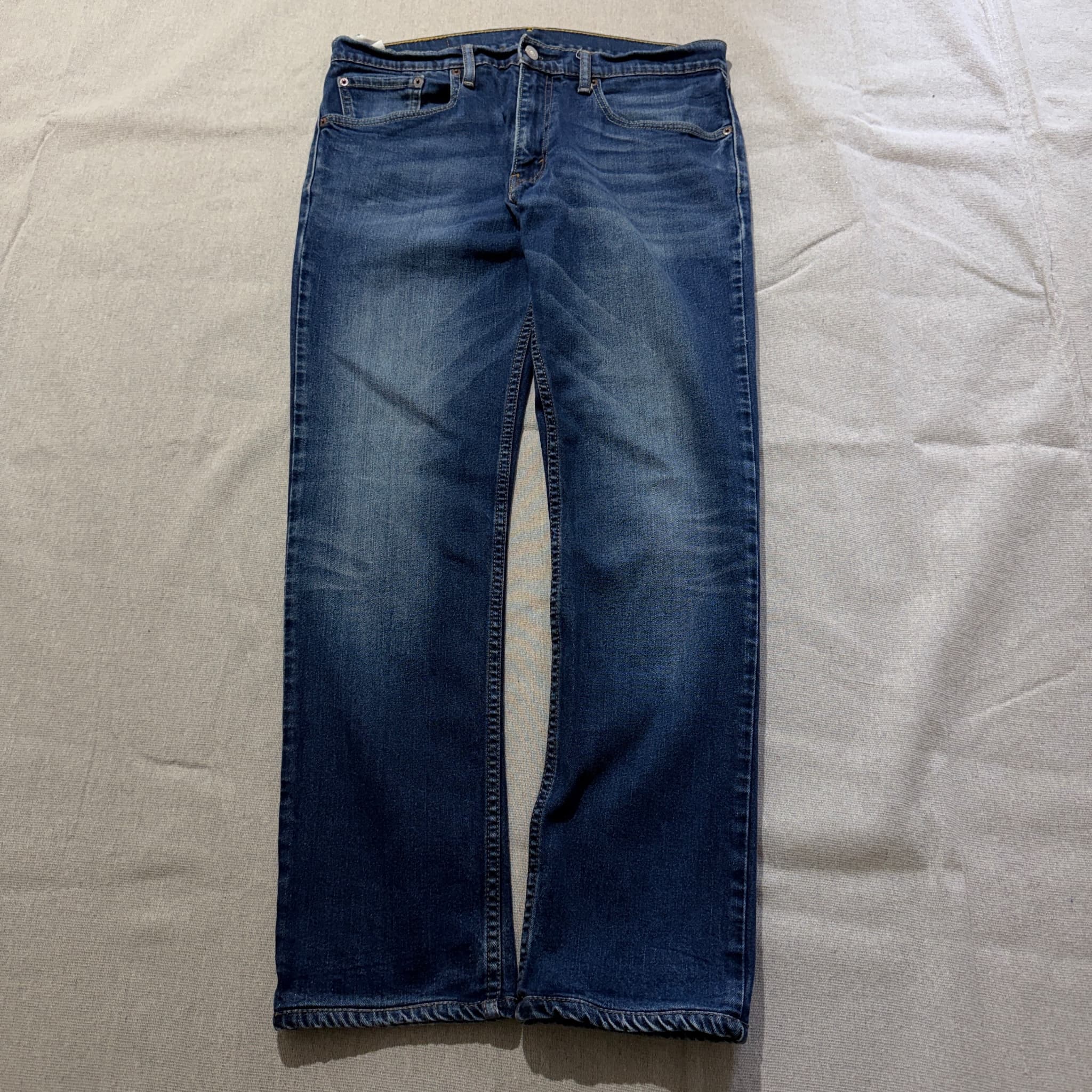 Levi Strauss & Co. 505 Regular Fit Blue Denim Jeans Size W34 L34 — photo 2 of 8