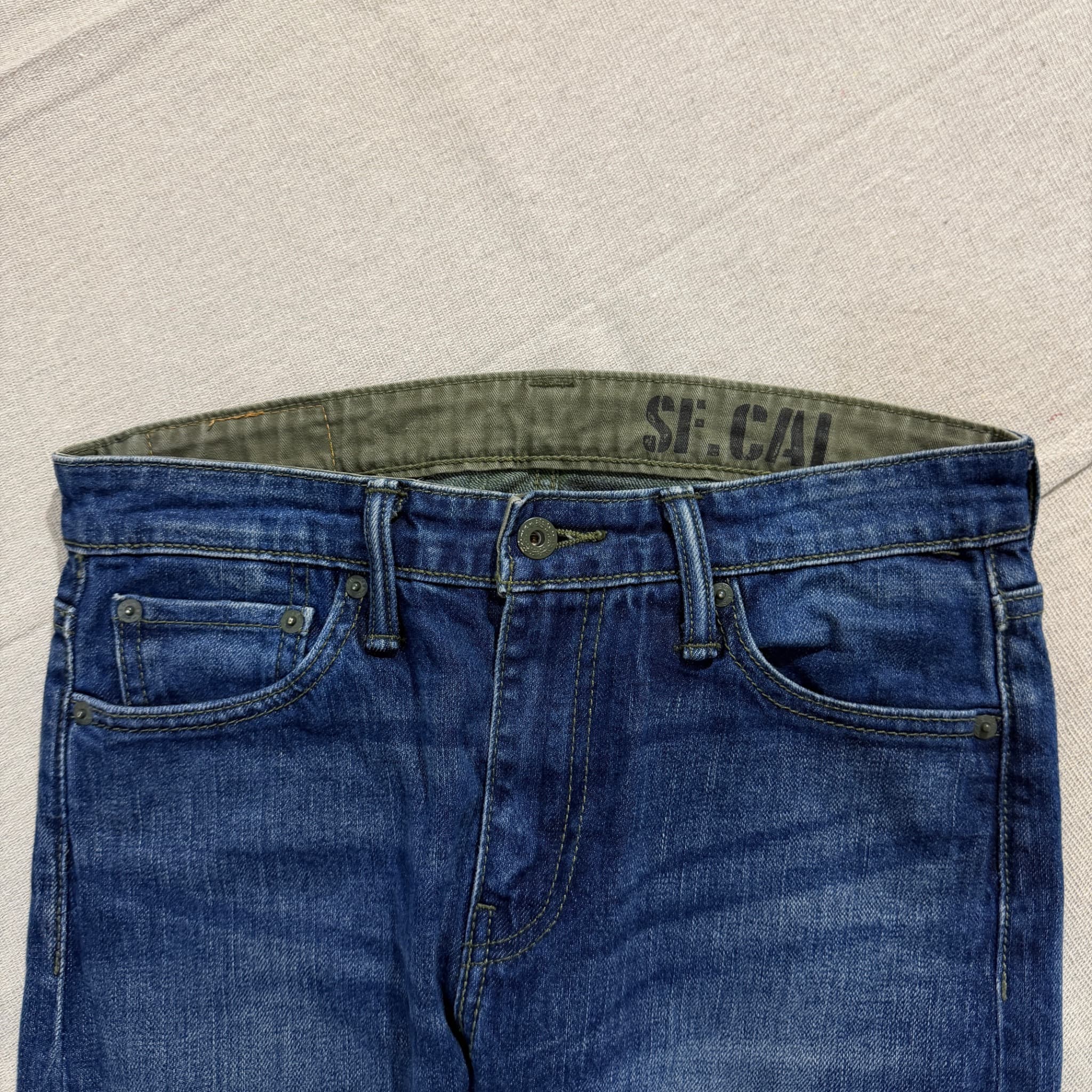 Levi Strauss & Co. 510 Slim Fit Jeans Blue Denim Men's W30 L34 — photo 4 of 9