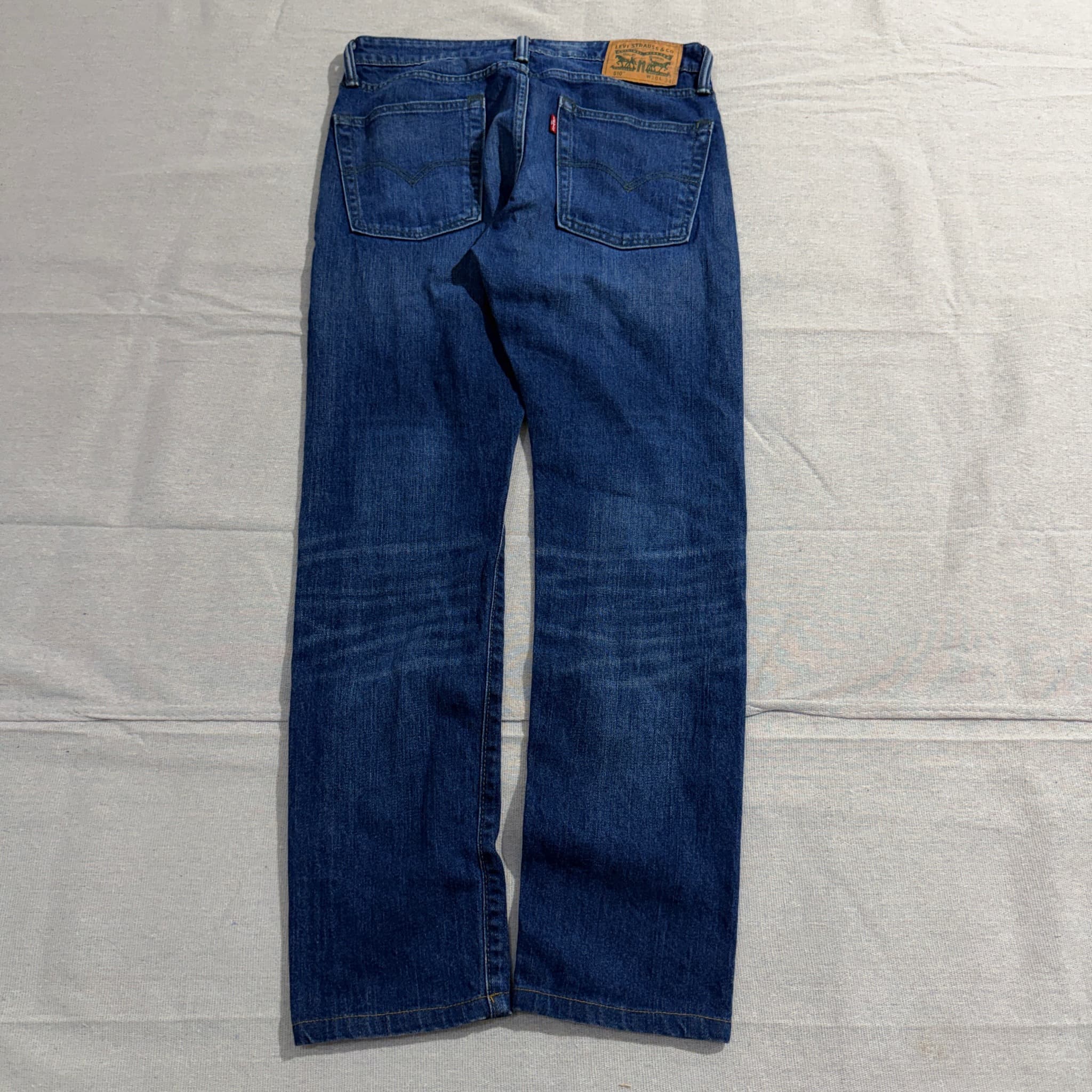 Levi Strauss & Co. 510 Slim Fit Jeans Blue Denim Men's W30 L34 — photo 6 of 9