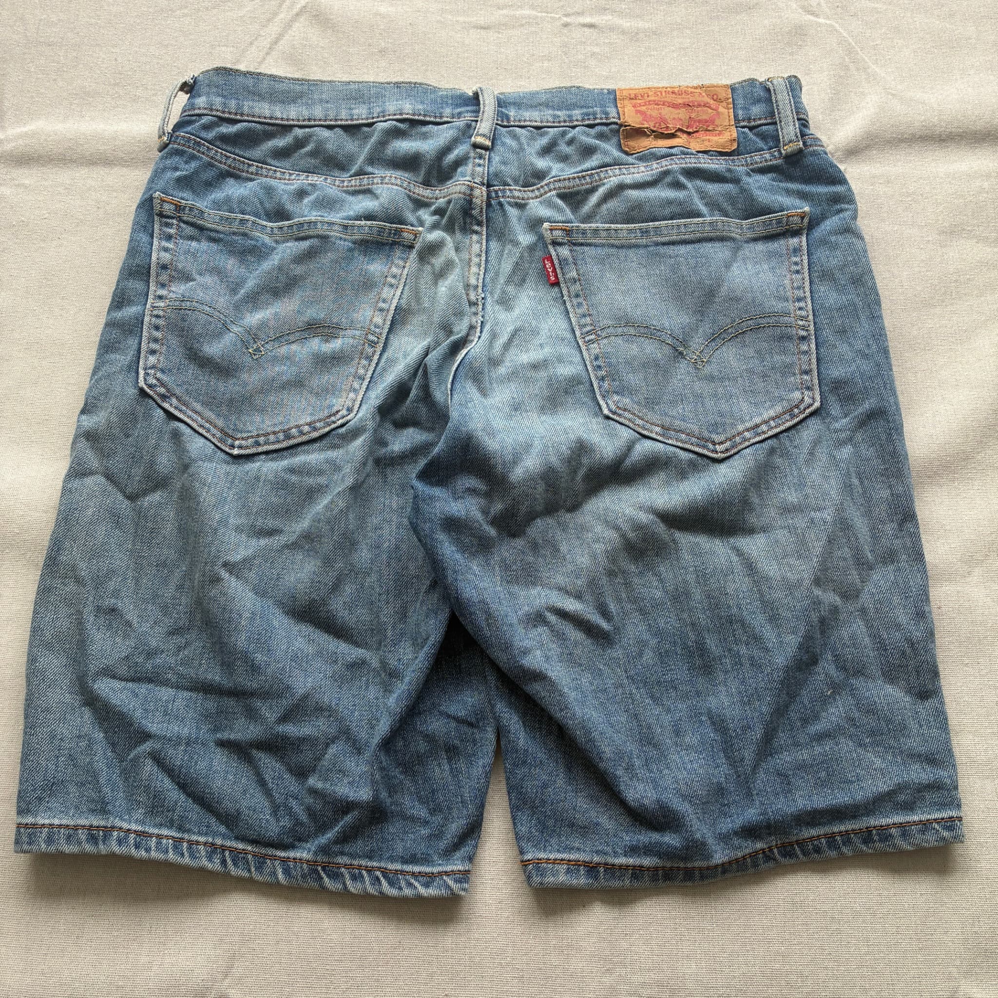 Levi Strauss & Co. 511 Slim Fit Denim Shorts Blue Men's — photo 4 of 6