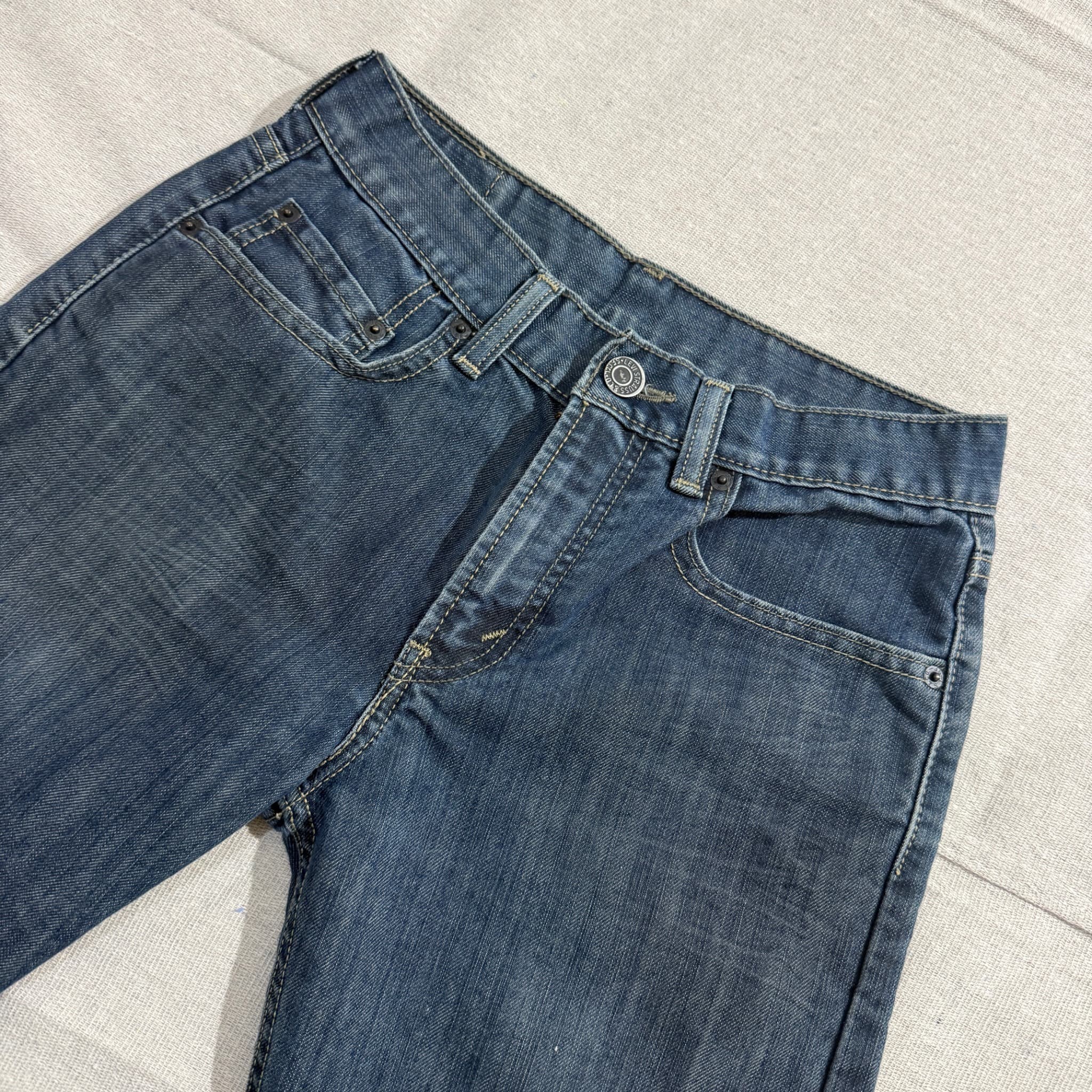 Levi Strauss & Co. 514 Slim Straight Jeans Boys Size 14 Blue — photo 3 of 8