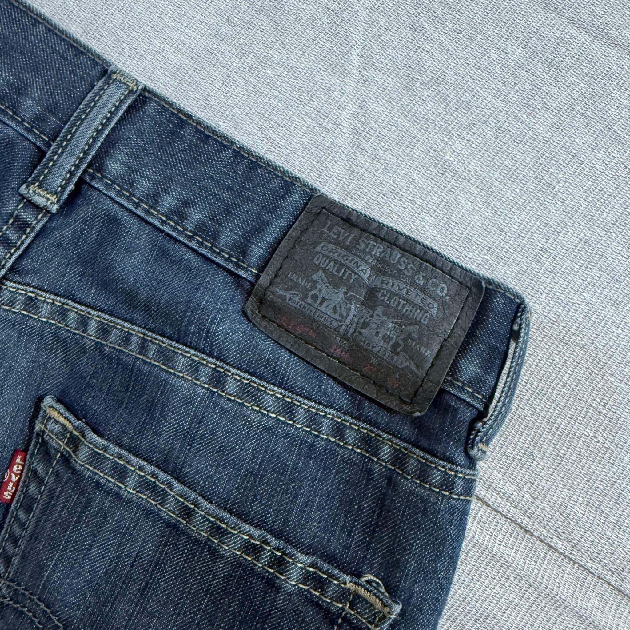 Levi Strauss & Co. 514 Slim Straight Jeans Boys Size 14 Blue — photo 6 of 8