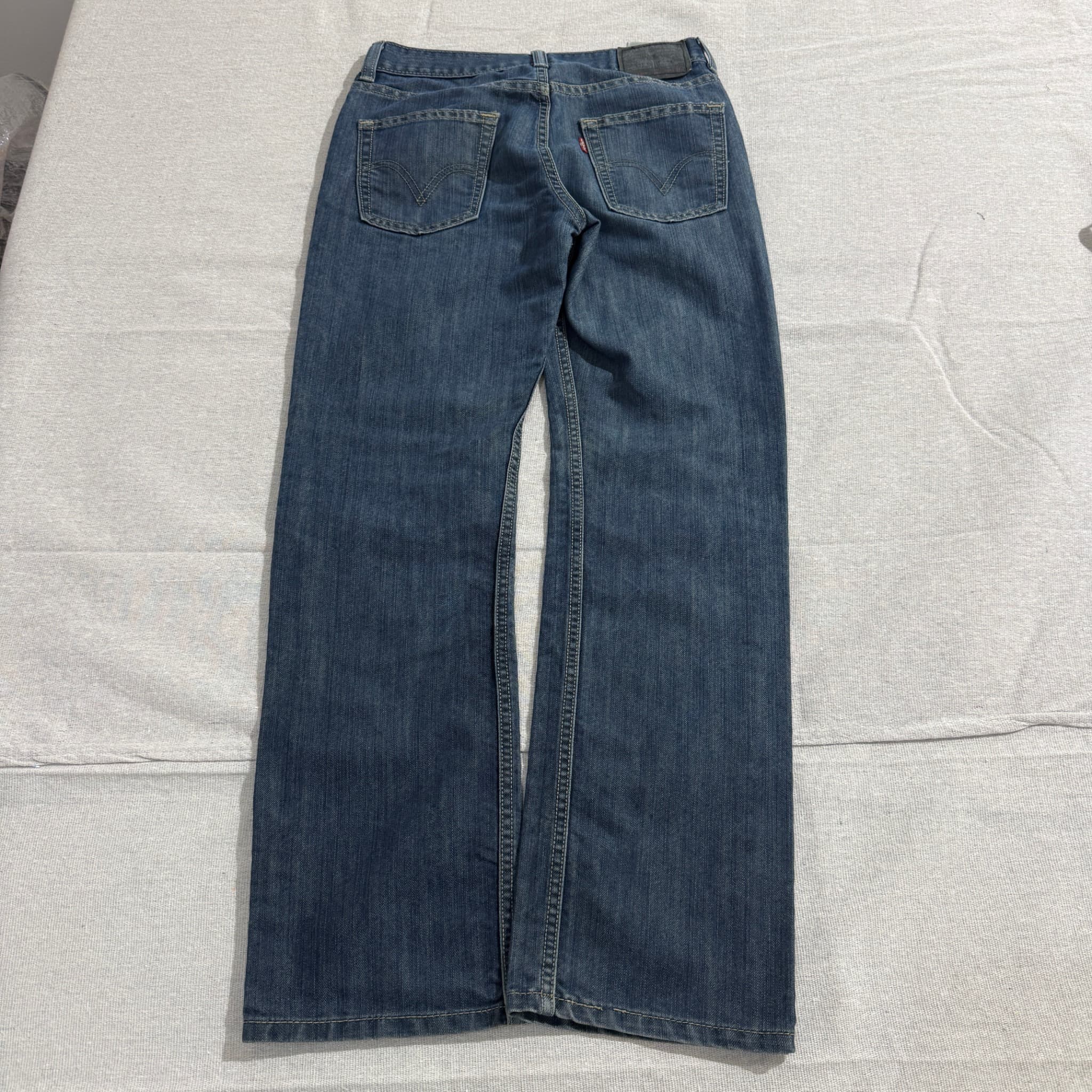 Levi Strauss & Co. 514 Slim Straight Jeans Boys Size 14 Blue — photo 7 of 8