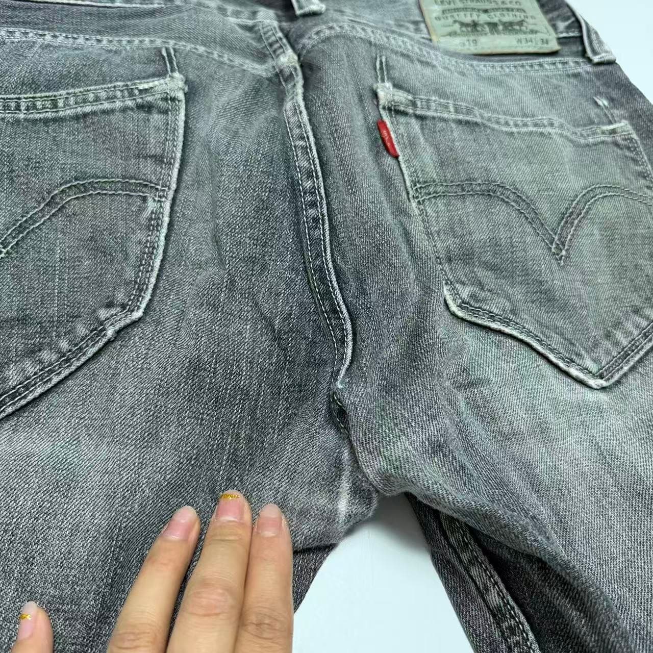 Levi Strauss & Co. 519 Extreme Skinny Jeans Black Acid Wash W34 — photo 8 of 9