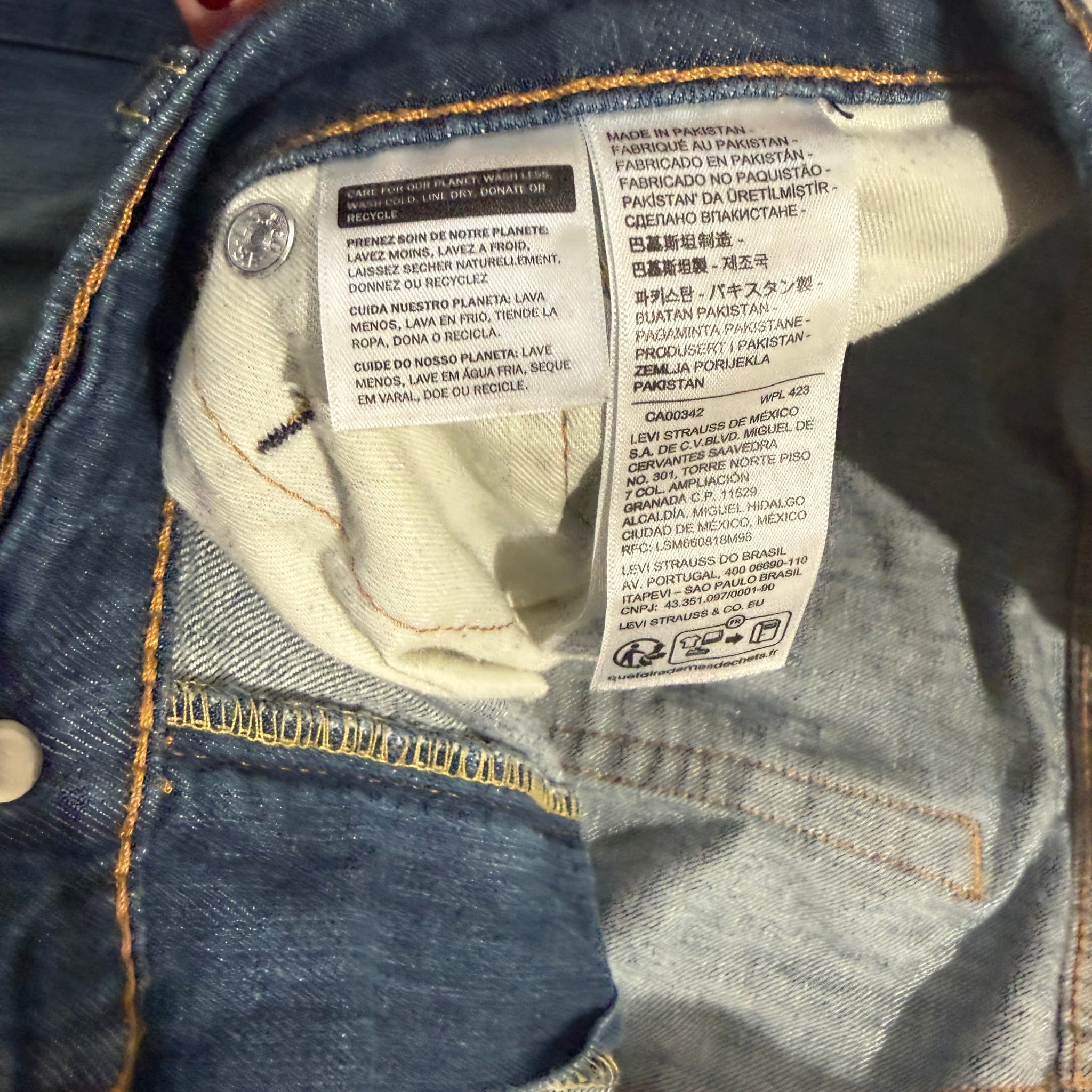 Levi Strauss & Co. 559 Relaxed Straight Fit Jeans Blue — photo 6 of 9