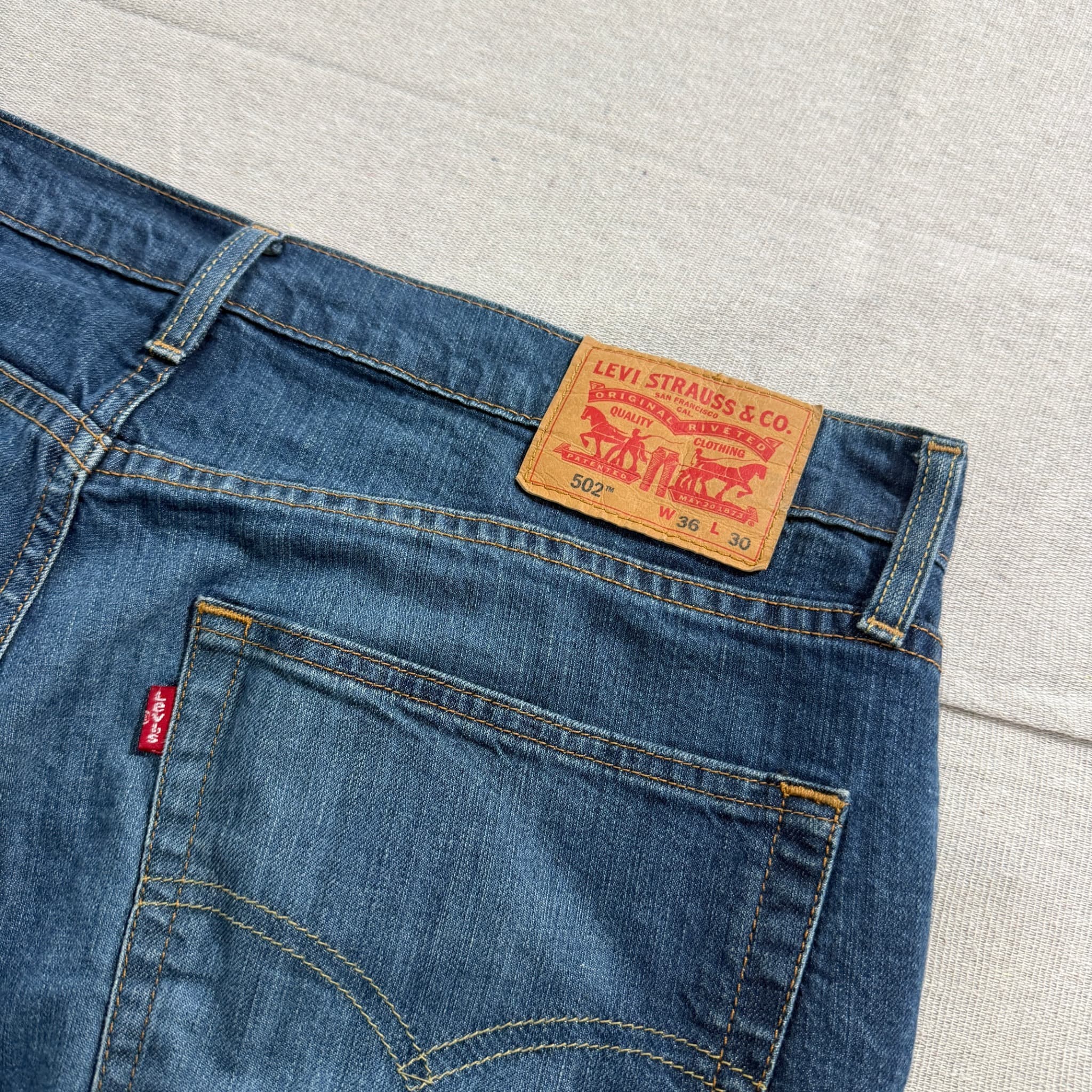 Levi Strauss & Co. 559 Relaxed Straight Fit Jeans Blue — photo 8 of 9
