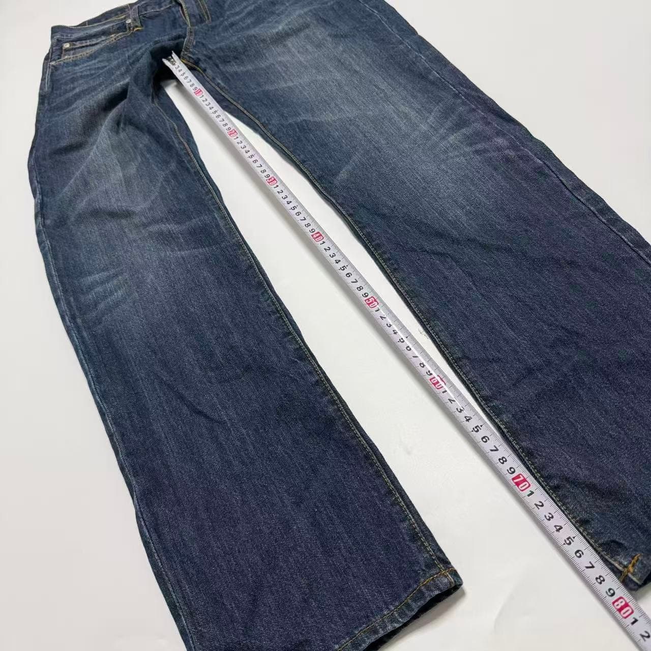 Levi Strauss & Co. Dark Blue Denim Jeans — photo 4 of 9