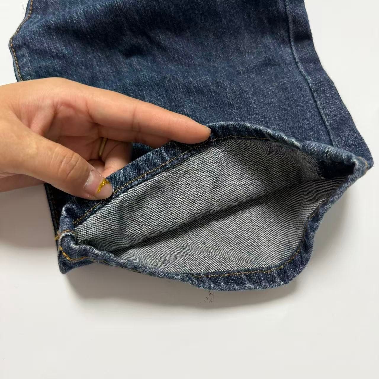 Levi Strauss & Co. Dark Blue Denim Jeans — photo 7 of 9