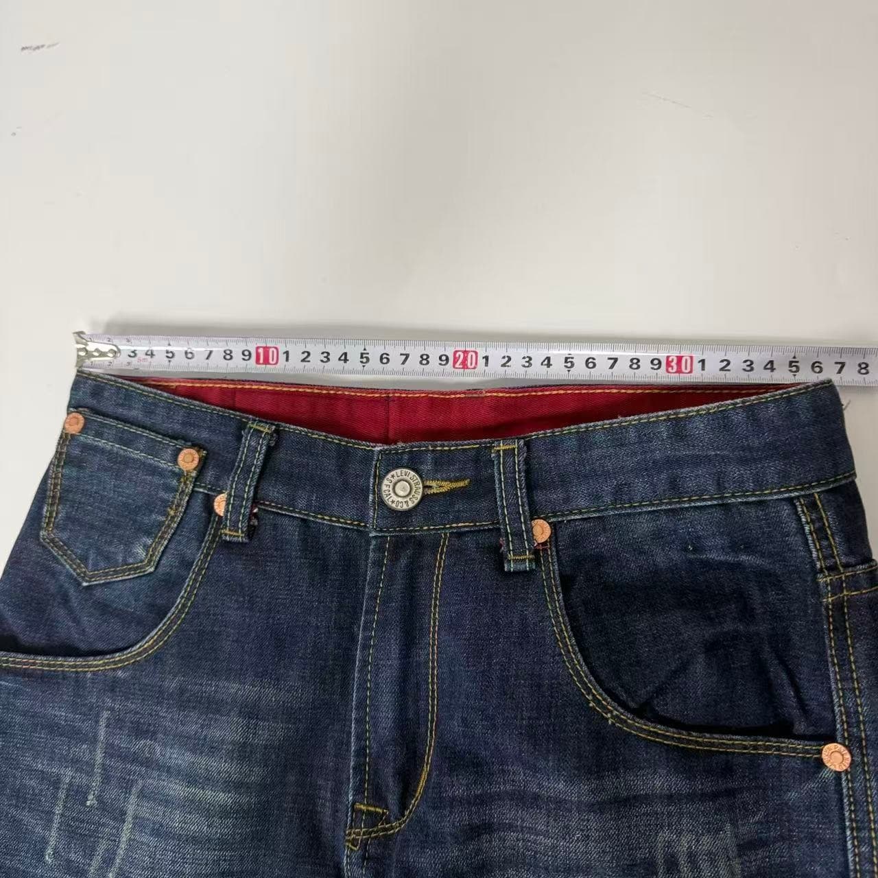 Levi Strauss & Co Dark Wash Distressed Denim Jeans — photo 6 of 11