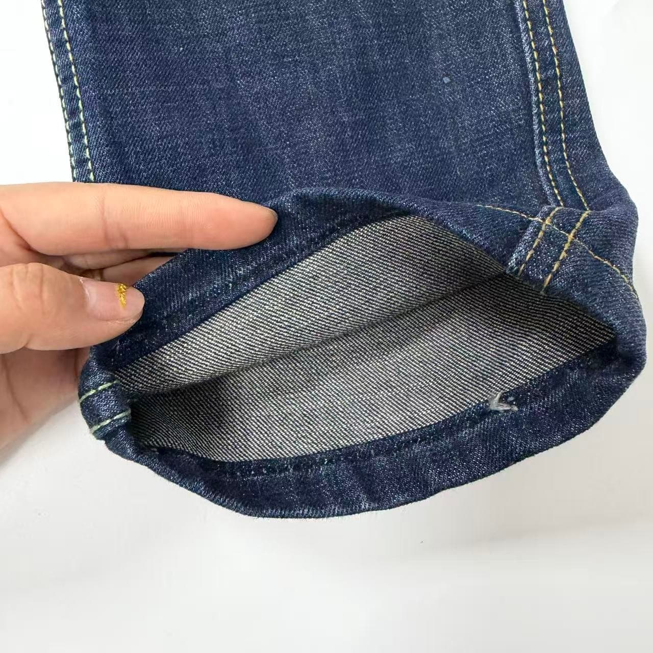 Levi Strauss & Co Dark Wash Distressed Denim Jeans — photo 9 of 11