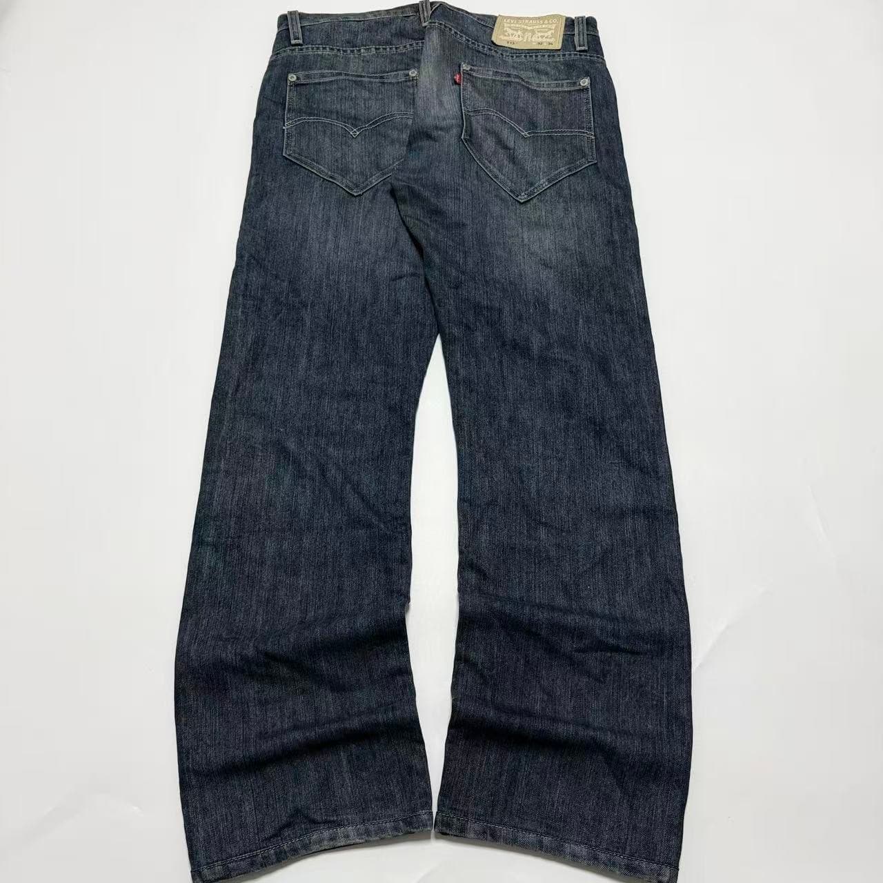 Levi Strauss & Co Dark Wash Straight Leg Jeans W32 L34 — photo 6 of 12
