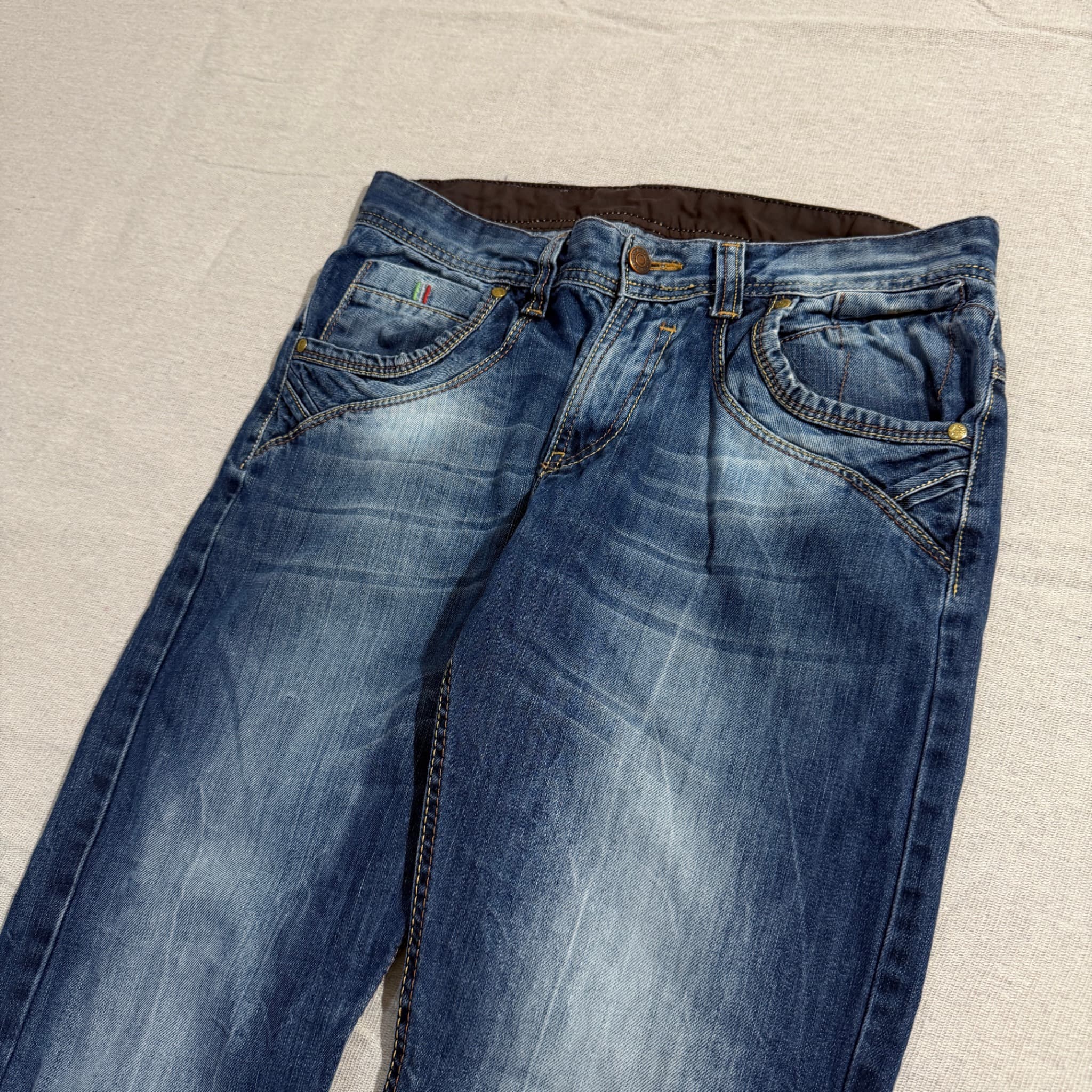 Levi Strauss & Co Men's Blue Denim Jeans Size 34 — photo 3 of 9