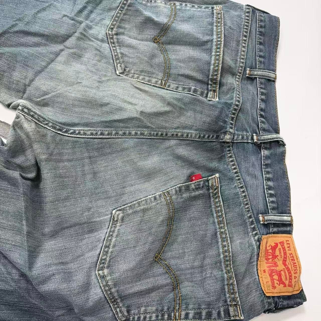 Levi Strauss & Co. Men's Blue Denim Jeans W38 L32 Straight Leg — photo 3 of 10