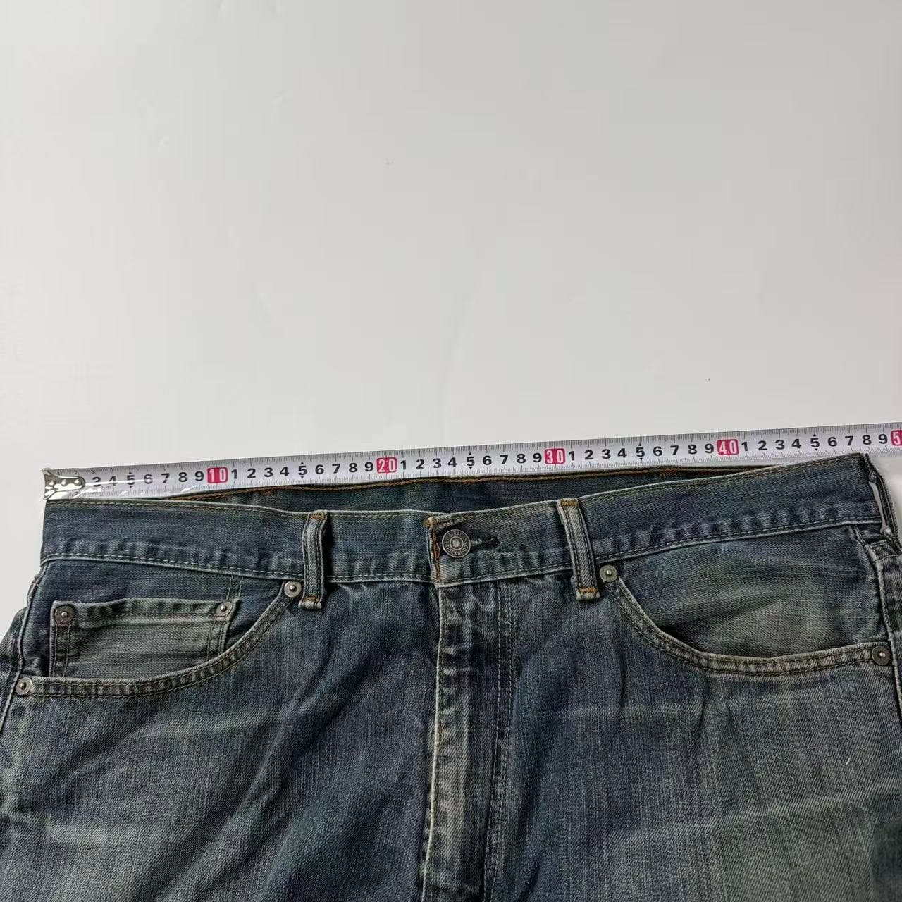 Levi Strauss & Co. Men's Blue Denim Jeans W38 L32 Straight Leg — photo 7 of 10