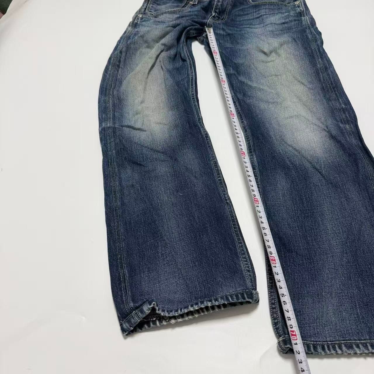 Levi Strauss Men's Blue Denim Jeans Size 31x32 — photo 10 of 11