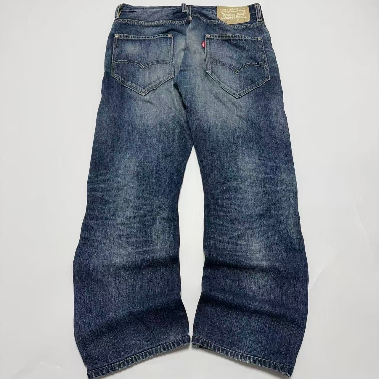 Levi Strauss Men's Blue Denim Jeans Size 31x32 — photo 7 of 11