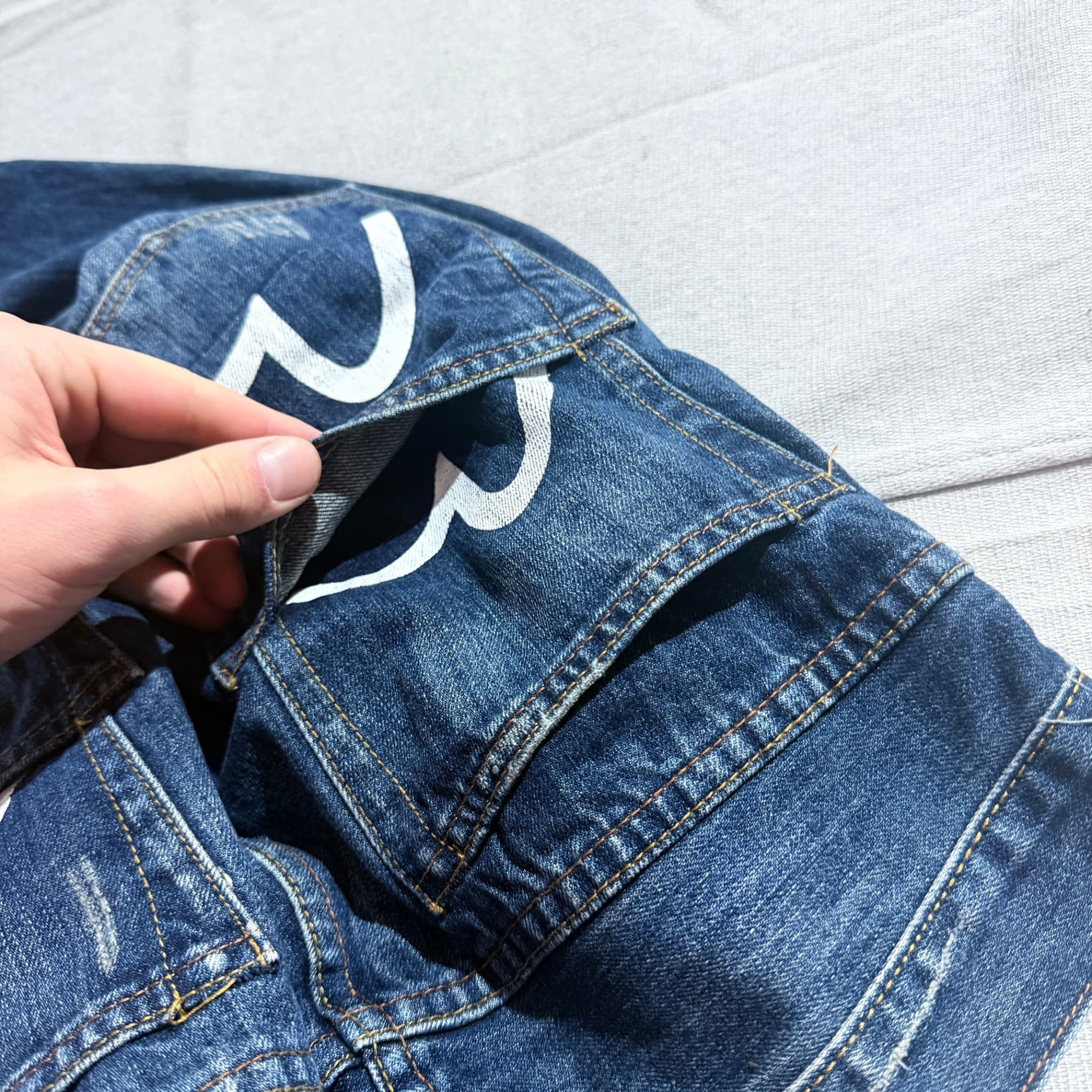Lot 2010 Distressed Denim Shorts — photo 5 of 14
