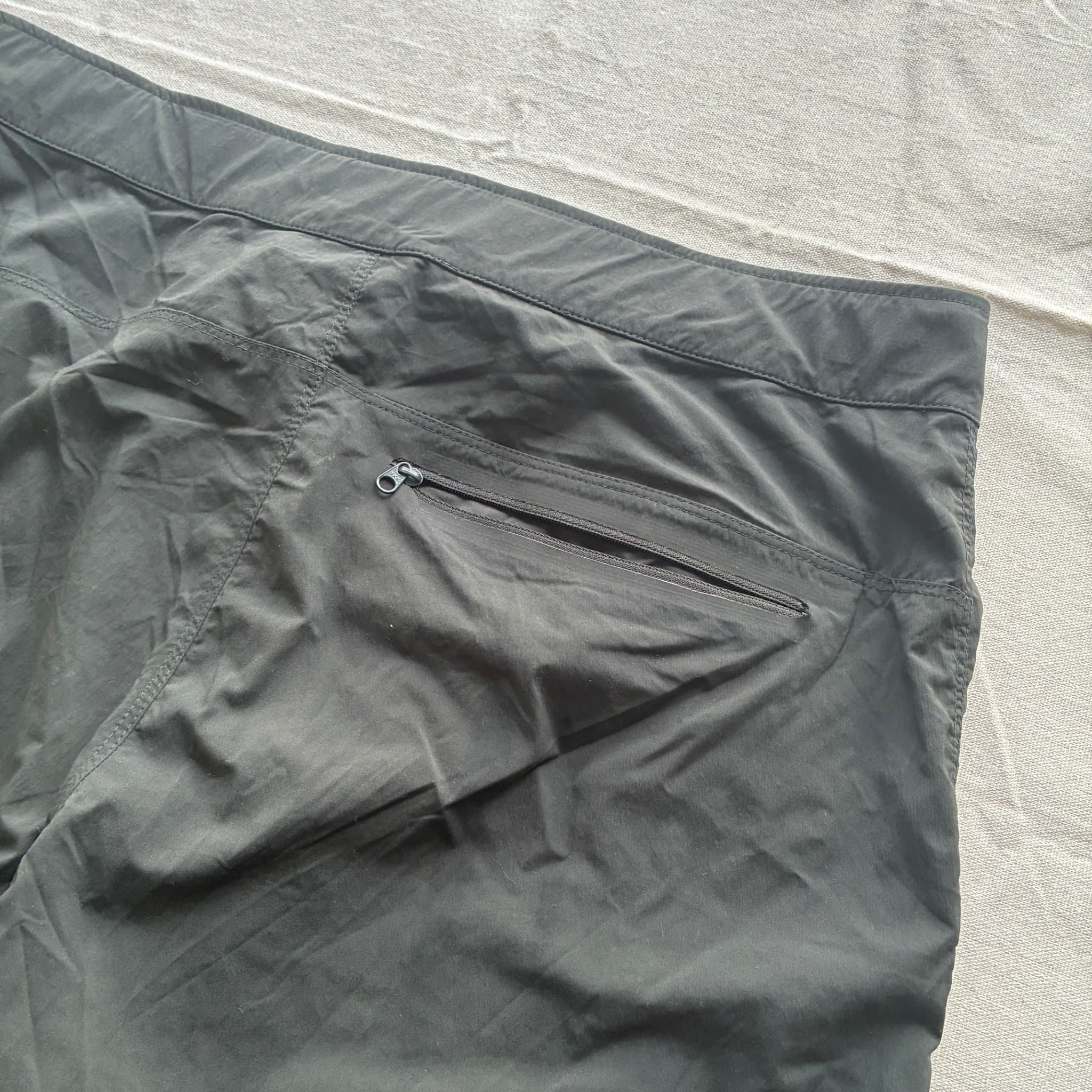 LUBULUO Sahara Hiking Shorts Black Belted Cargo Utility Size M — photo 6 of 7