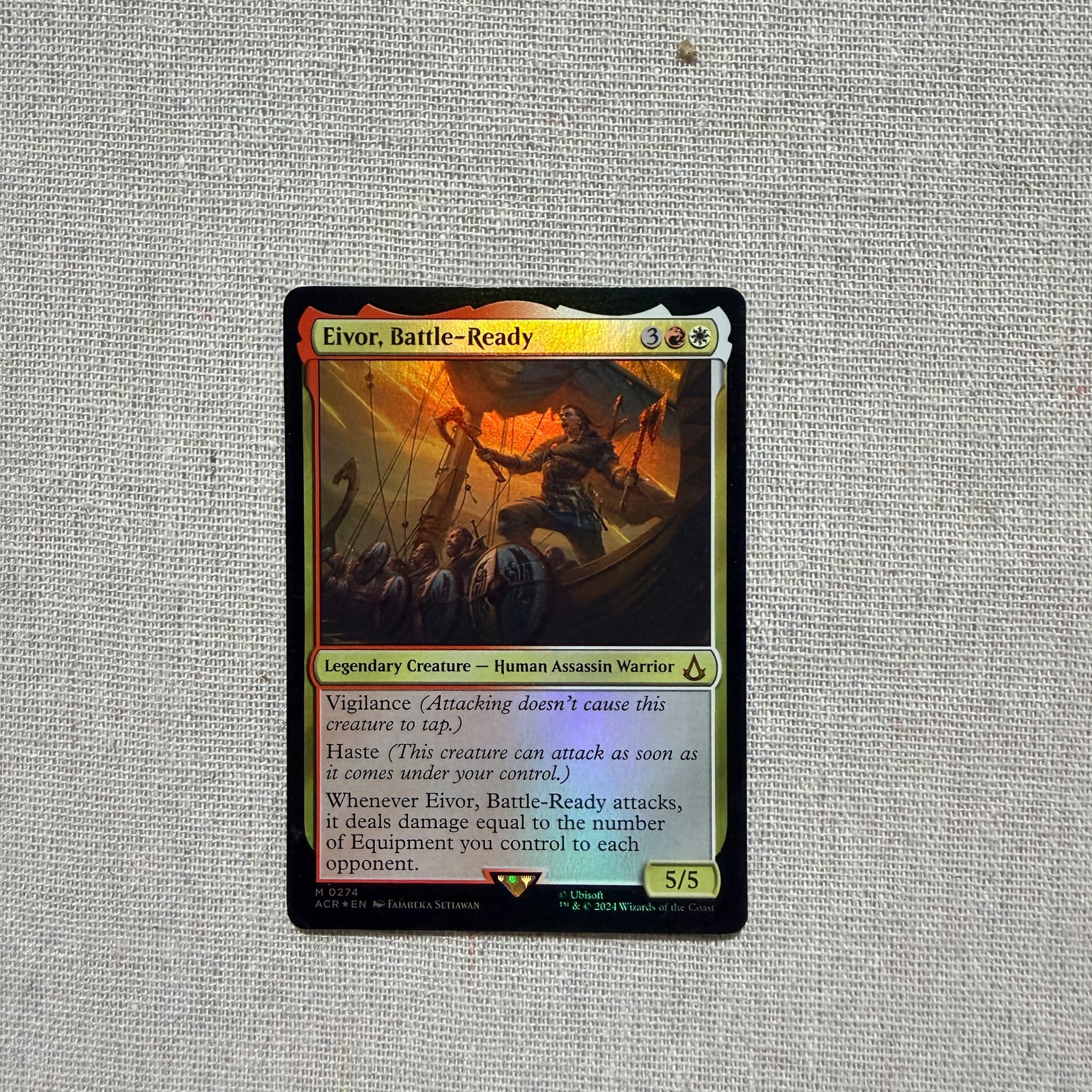 Magic The Gathering Universes Beyond Assassin's Creed Trading Card Deck — photo 5 of 11