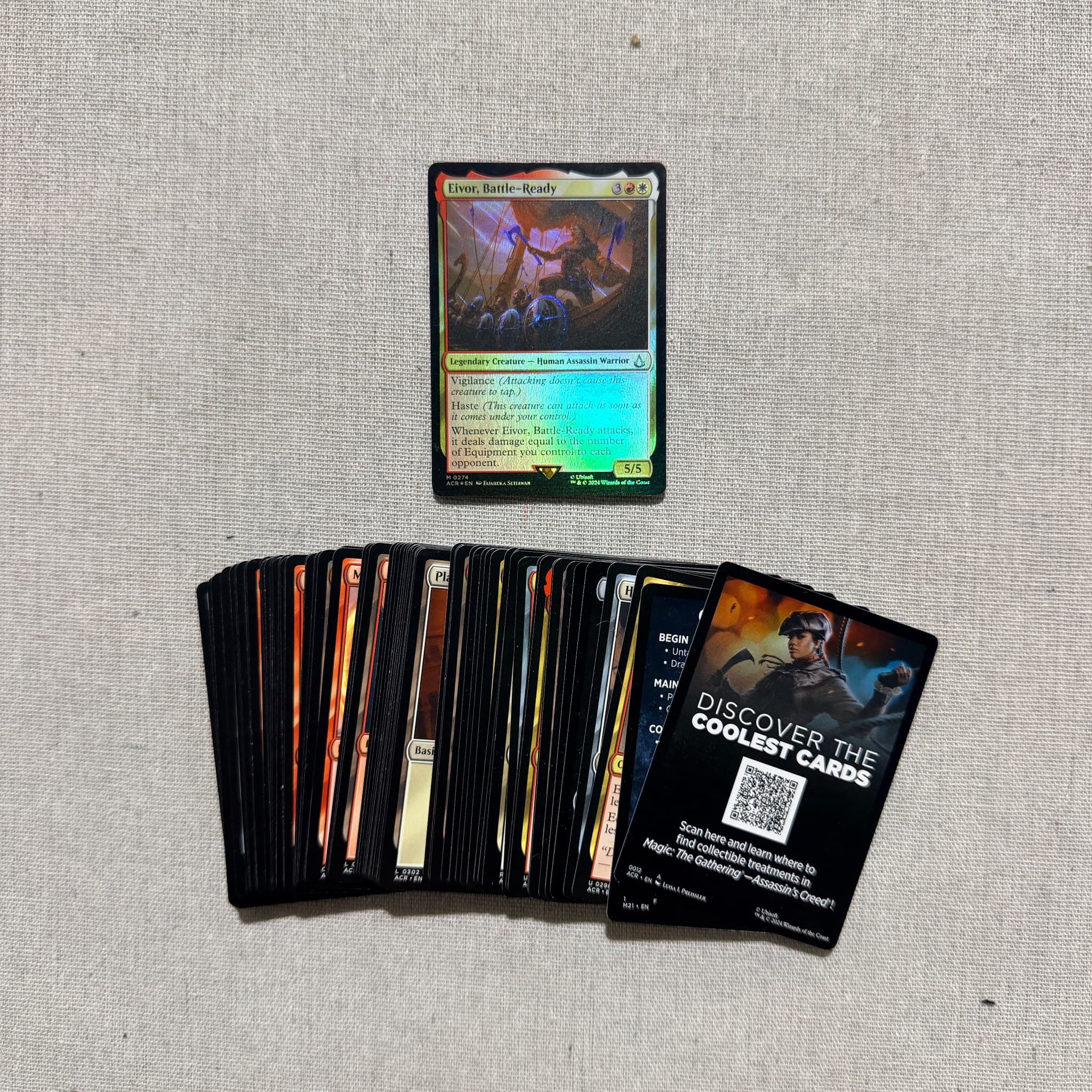 Magic The Gathering Universes Beyond Assassin's Creed Trading Card Deck — photo 6 of 11