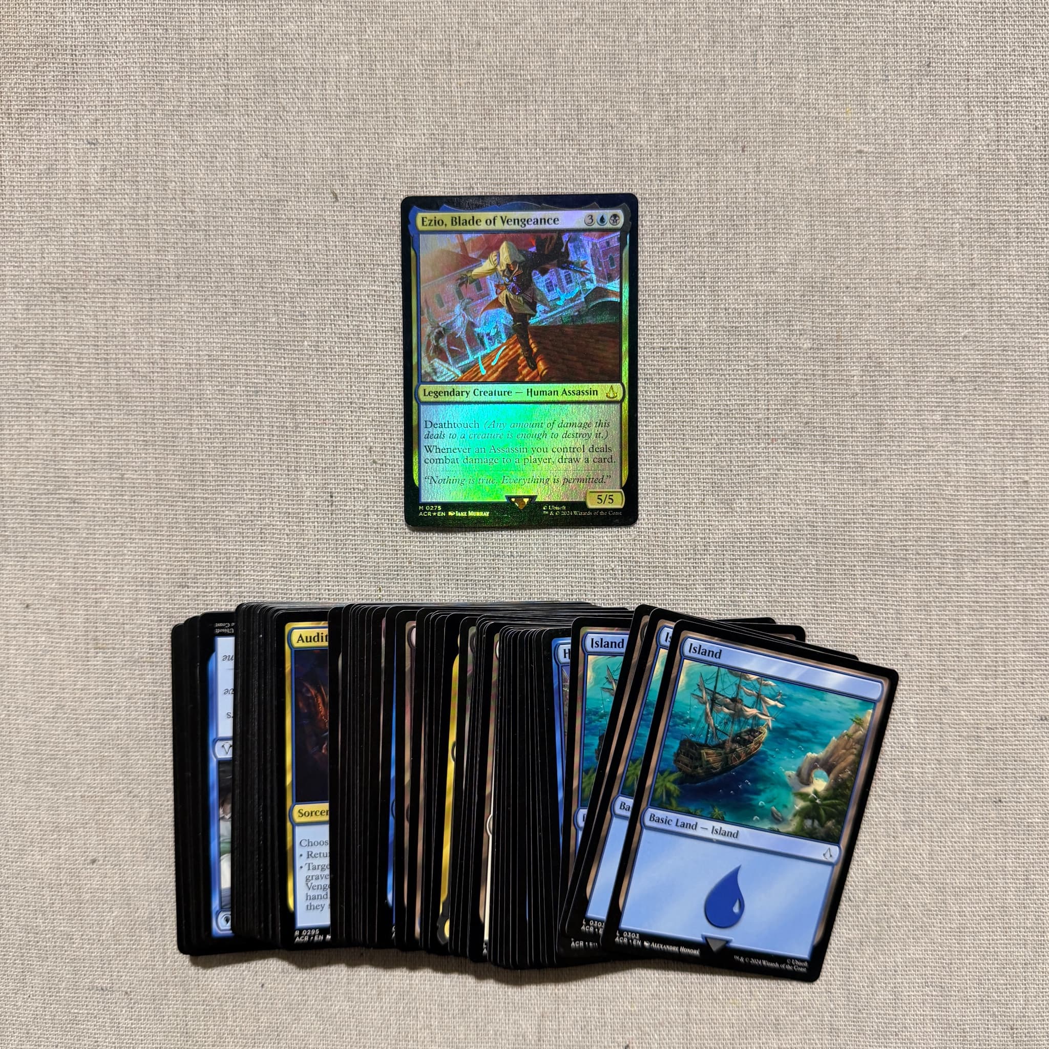 Magic The Gathering Universes Beyond Assassin's Creed Trading Card Deck — photo 10 of 11