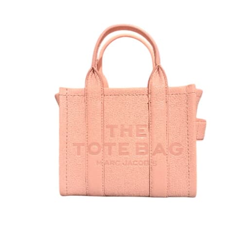 Marc Jacobs The Micro Tote Bag Pink Leather Handbag — photo 1 of 8