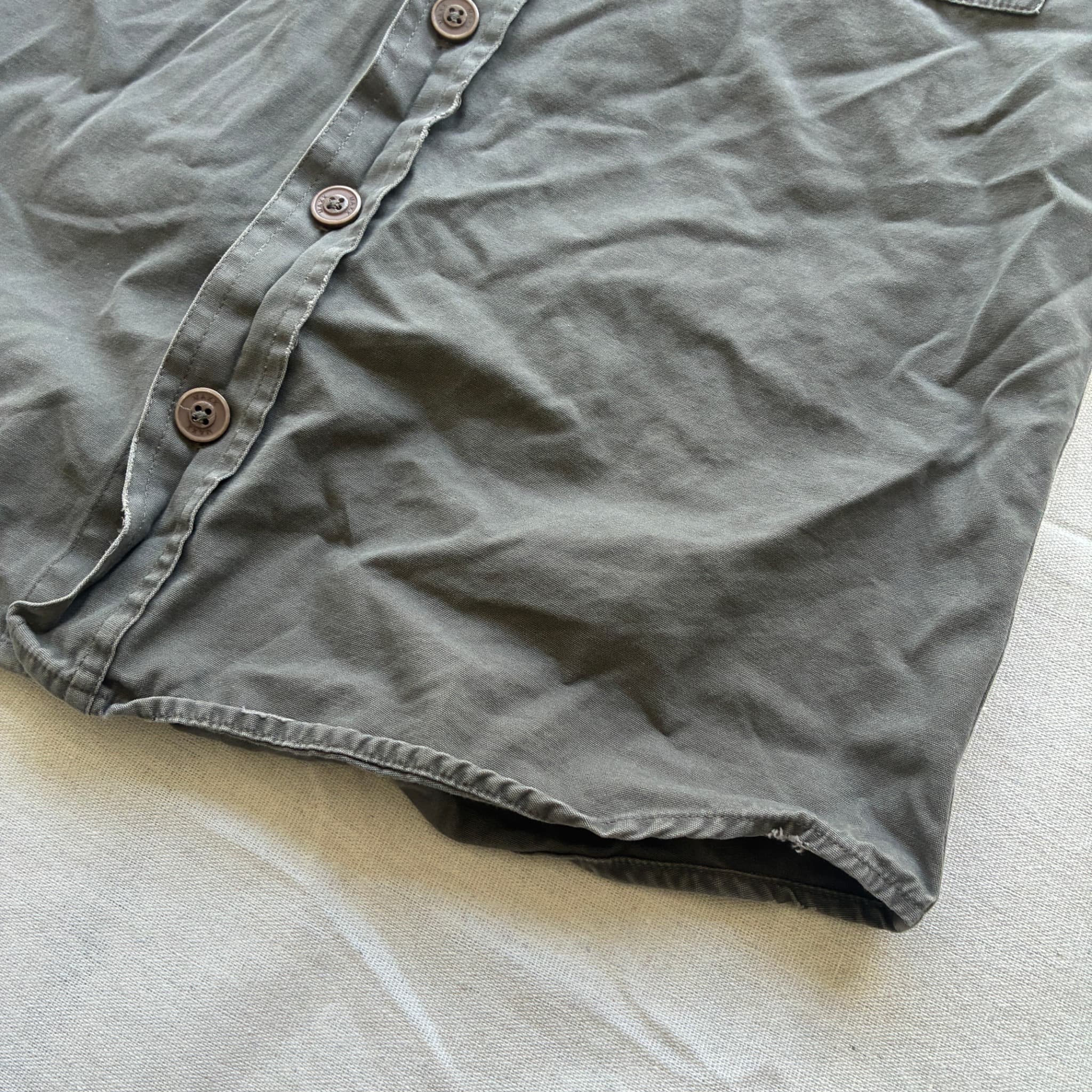 Maxx Tokyo Tiger Short Sleeve Shirt Green Size S — photo 3 of 7