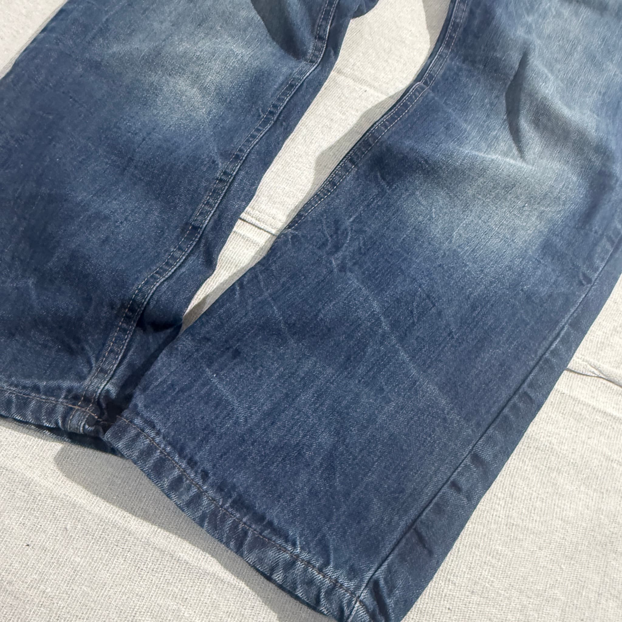 Men's Blue Straight Fit Denim Jeans W34 L32 — photo 2 of 6