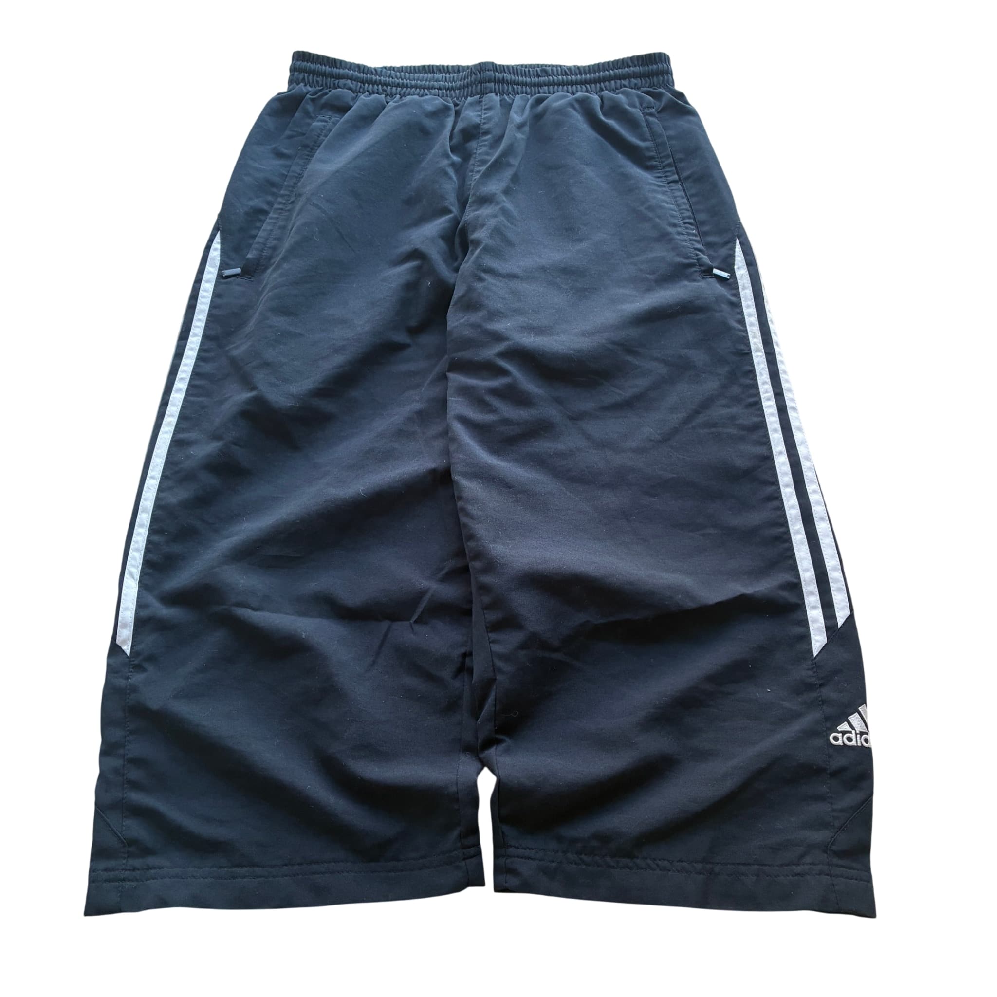 Men's Three-Stripe Athletic Shorts Black Size M — photo 1 of 6