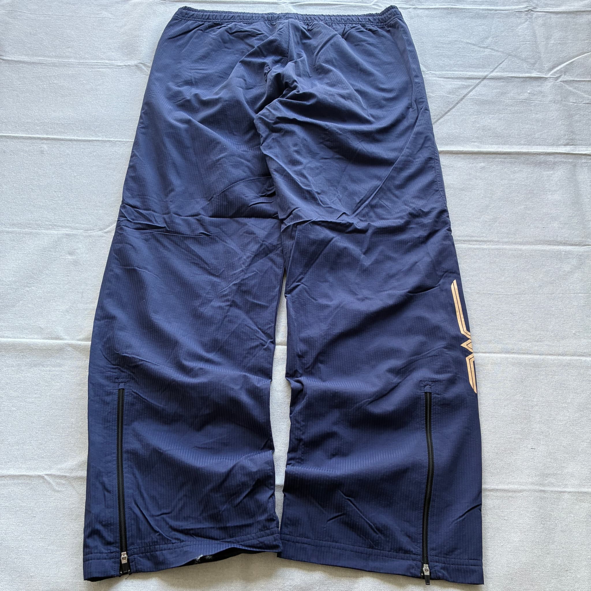 Mizuno Men's Navy Blue Windbreaker Track Pants Size L — photo 5 of 7