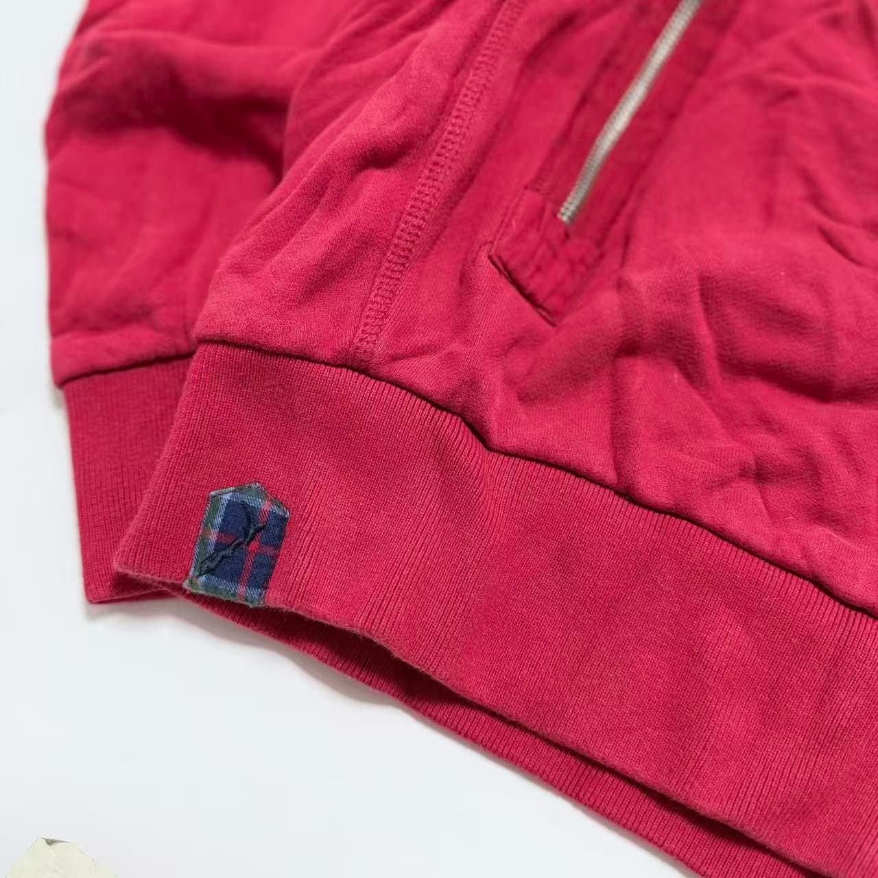 N.Z.A. New Zealand Auckland New Zealand Auckland New Zealand Auckland Red Zip-Up Sweatshirt XXL — photo 8 of 8