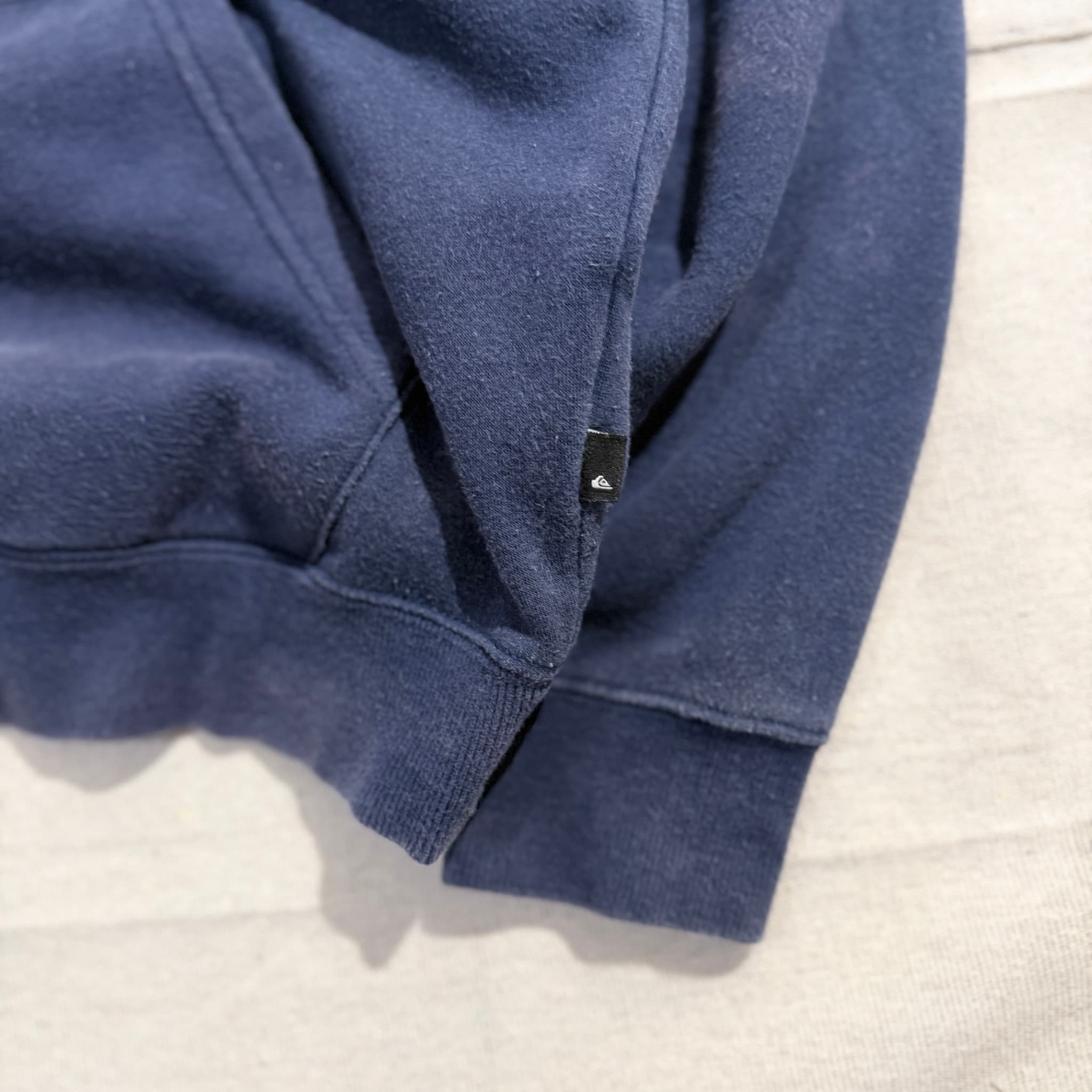 Navy Blue Logo Pullover Hoodie — photo 3 of 8