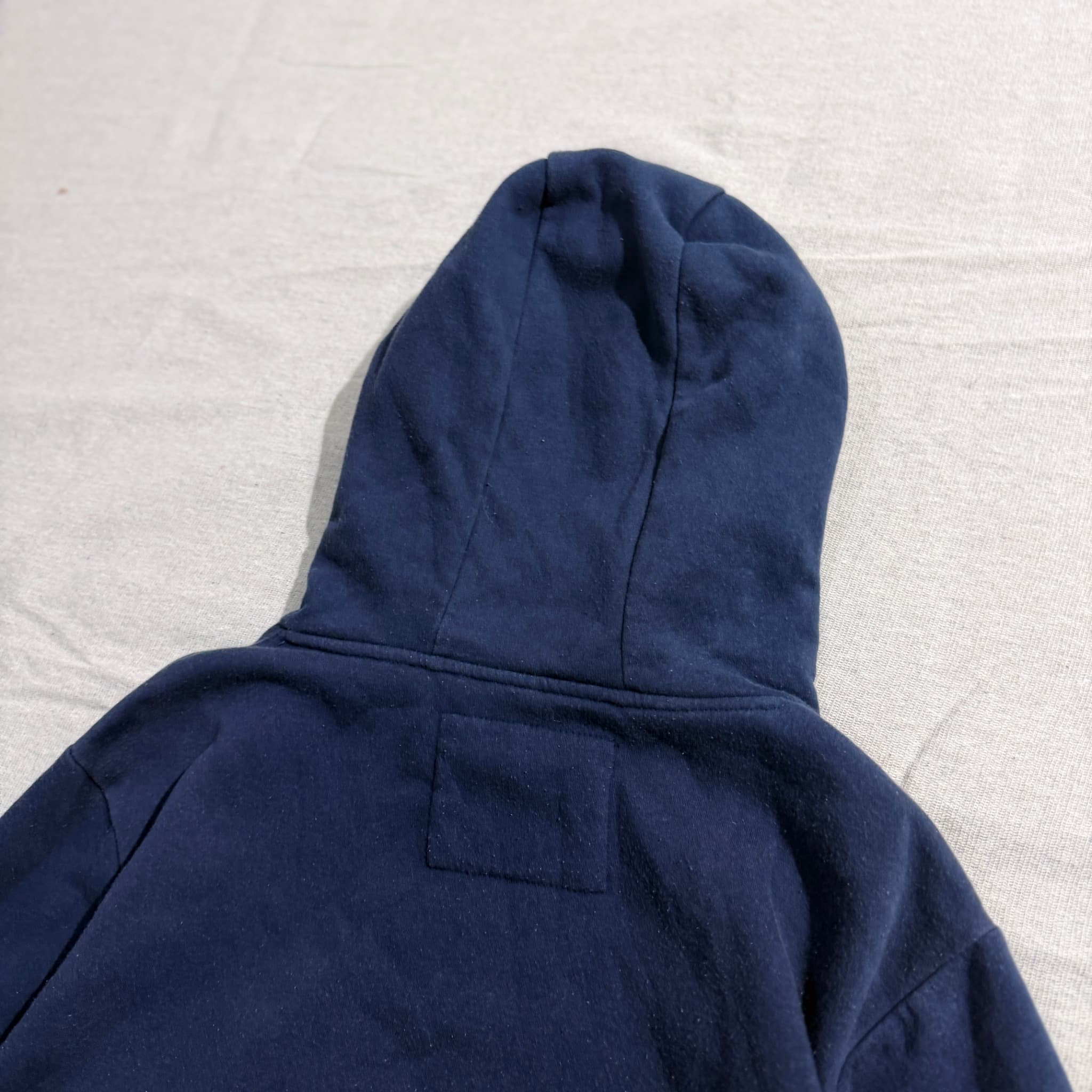 Navy Blue Logo Pullover Hoodie — photo 7 of 8