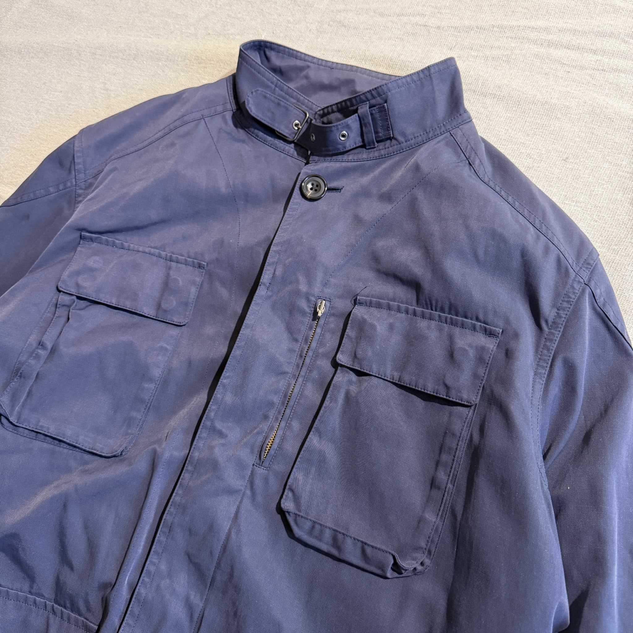 Navy Blue Utility Field Jacket — photo 2 of 12
