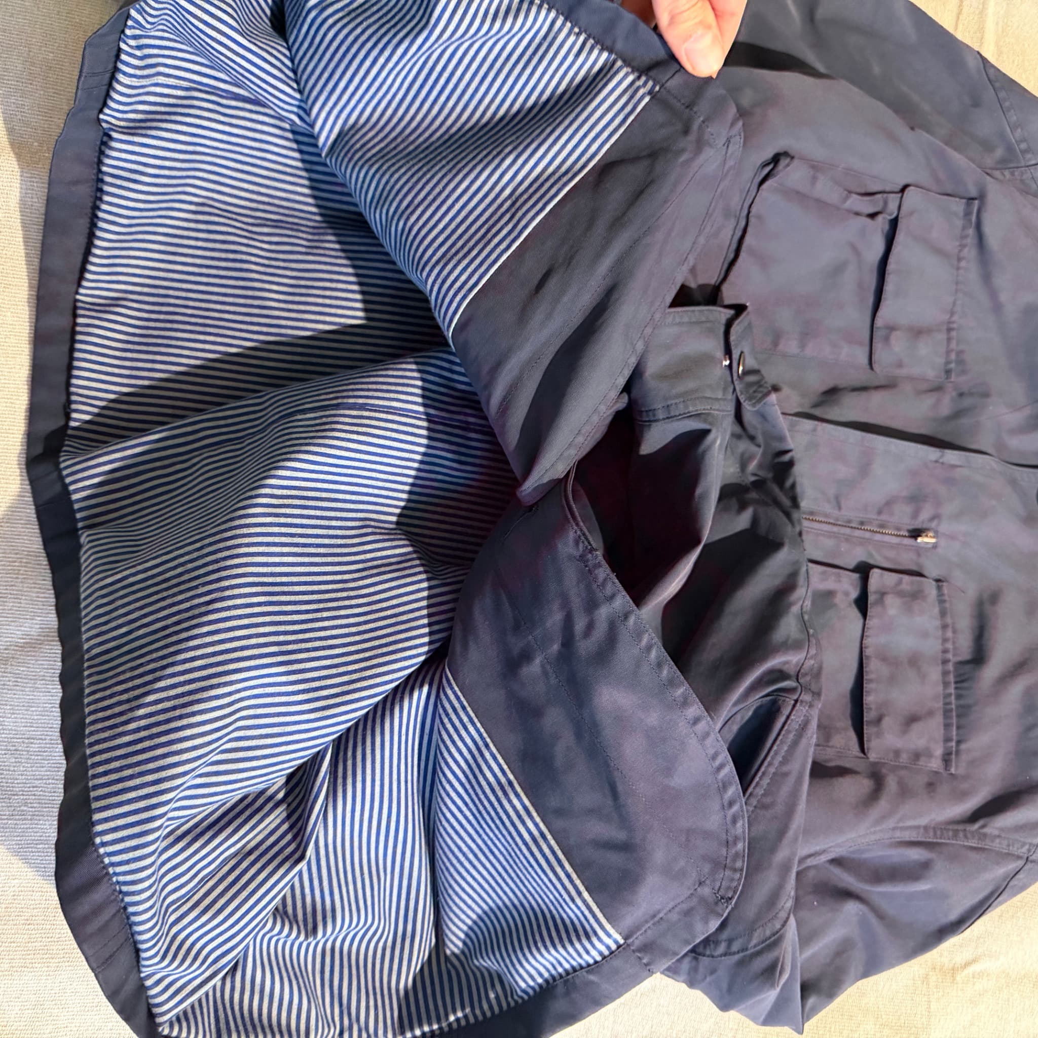 Navy Blue Utility Field Jacket — photo 6 of 12