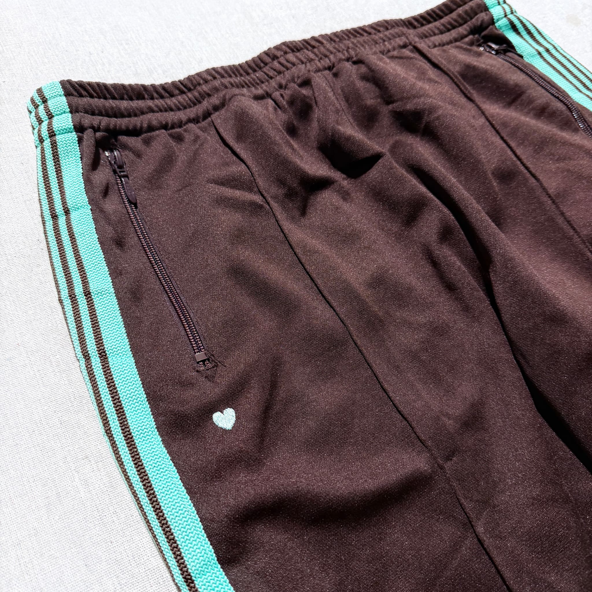 Needles x Girls Don't Cry Track Pants Brown Turquoise Size XL — photo 3 of 8