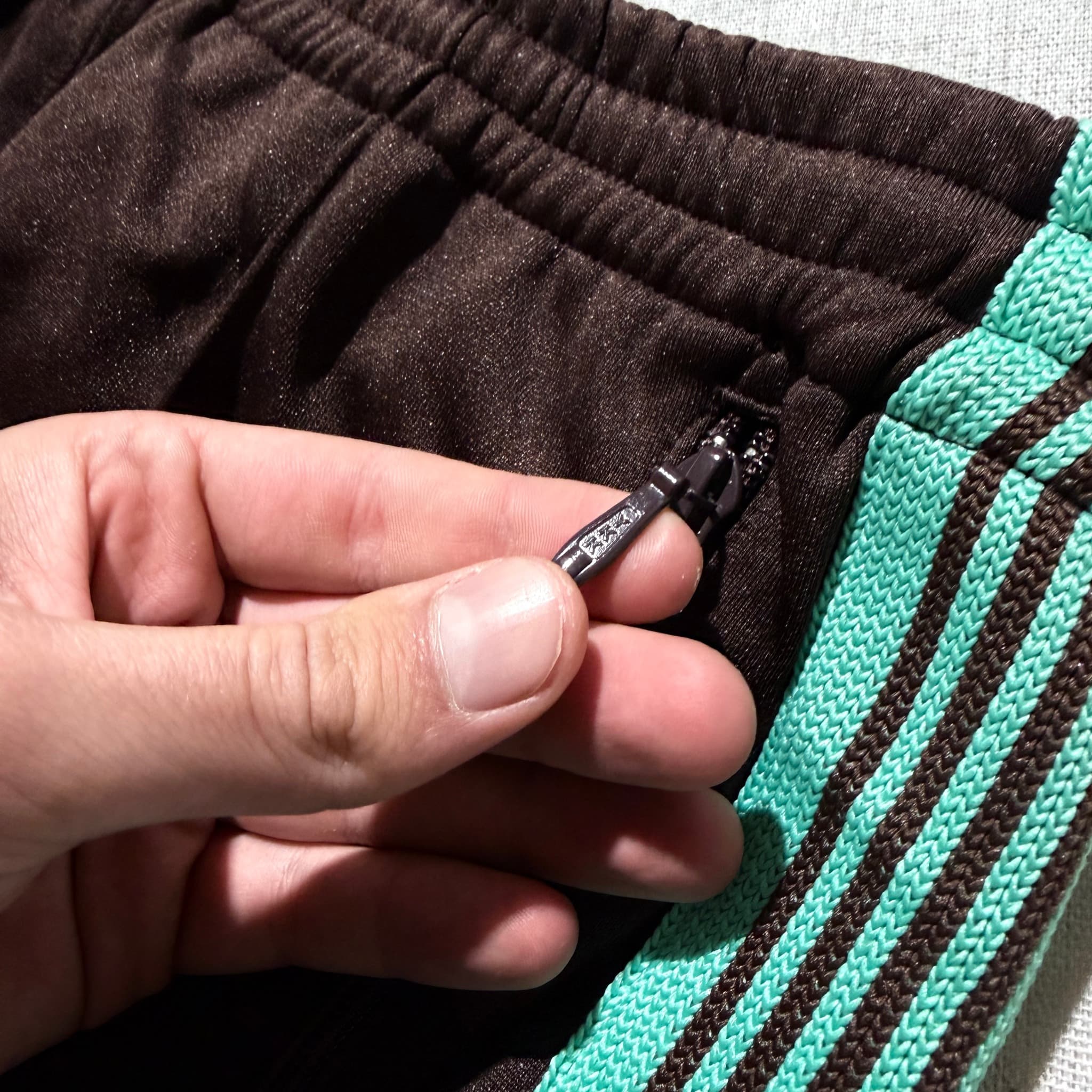 Needles x Girls Don't Cry Track Pants Brown Turquoise Size XL — photo 4 of 8