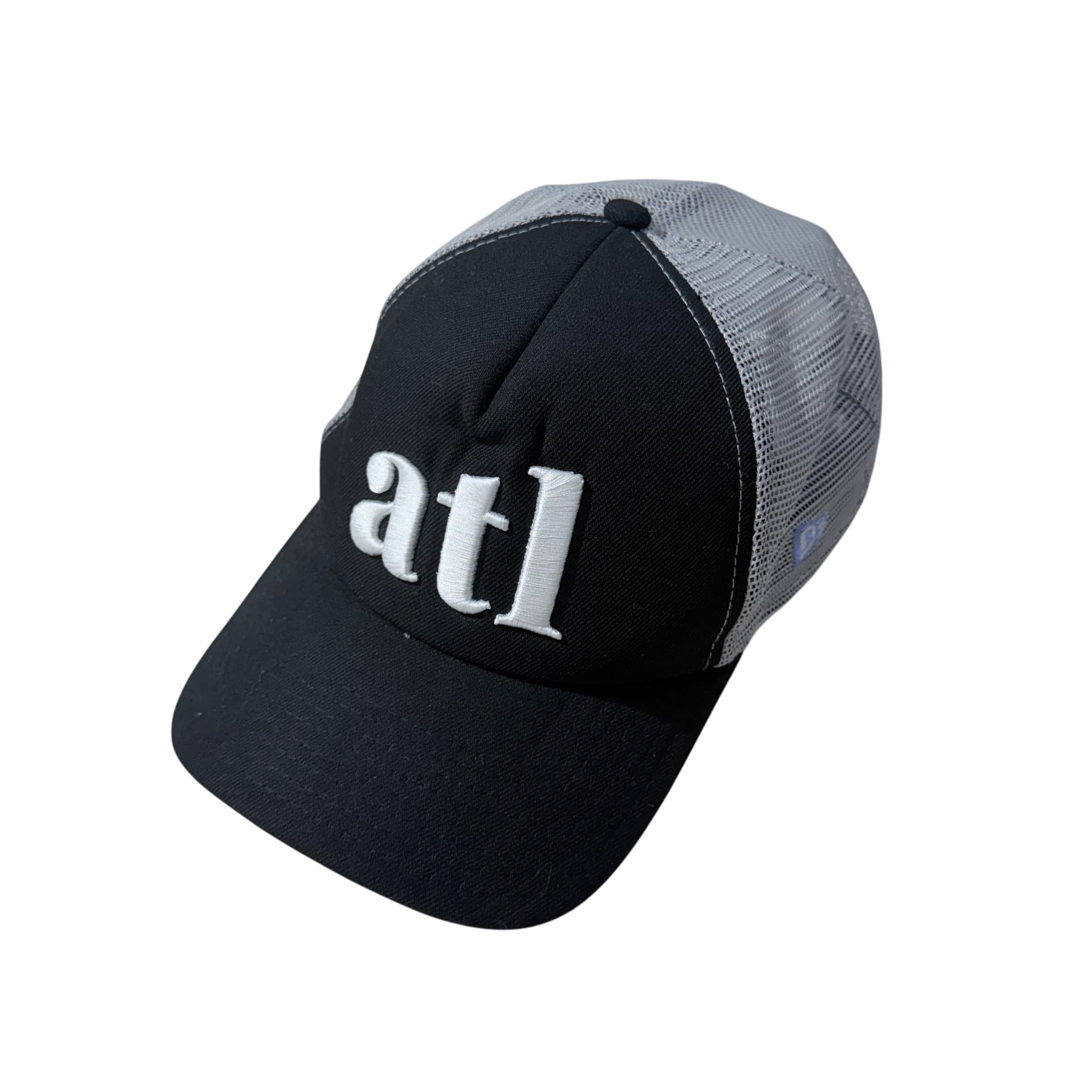 New Era Atlanta 'ATL' Trucker Hat Black Grey Snapback Cap — photo 1 of 5