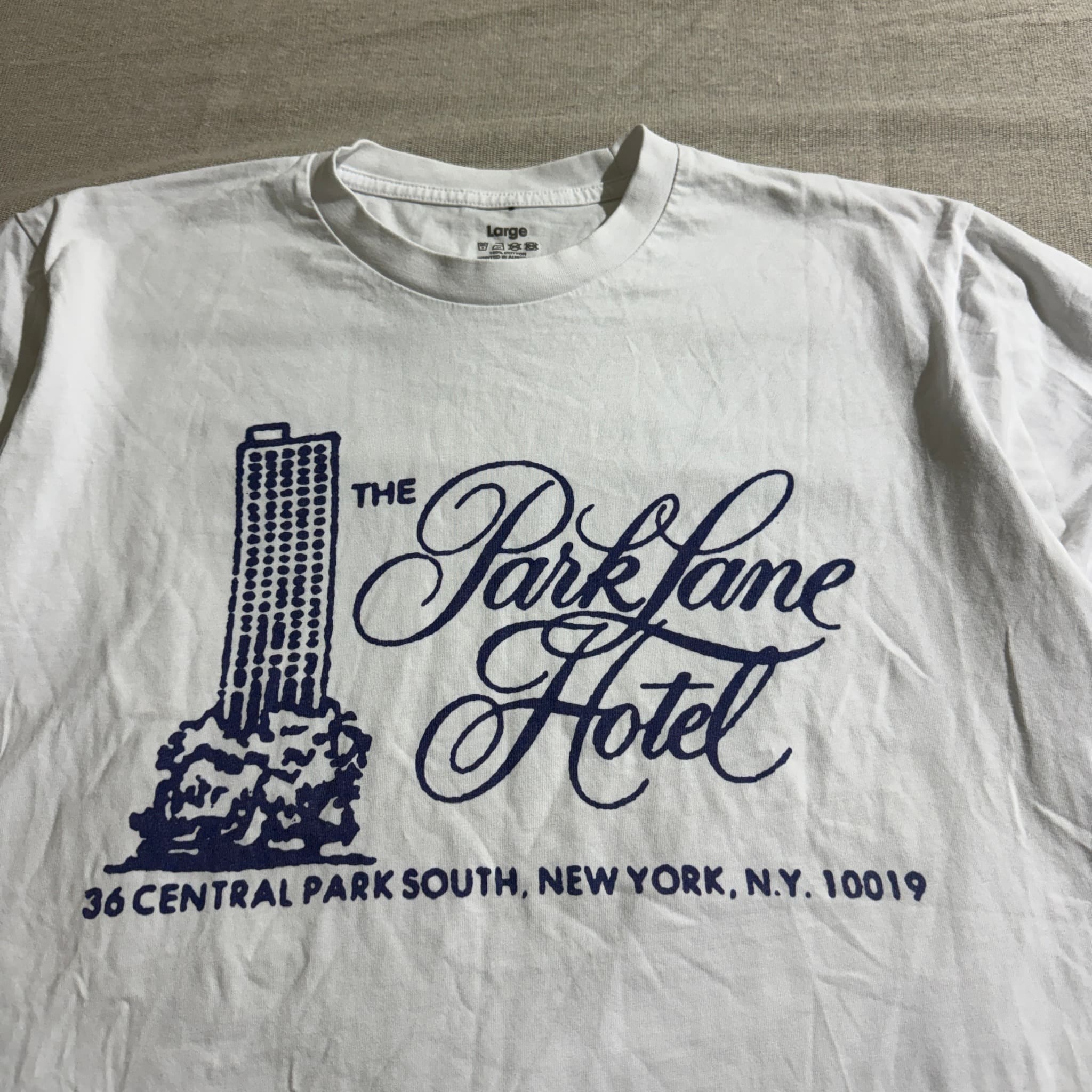 New York Souvenir T-Shirt White Large — photo 2 of 5