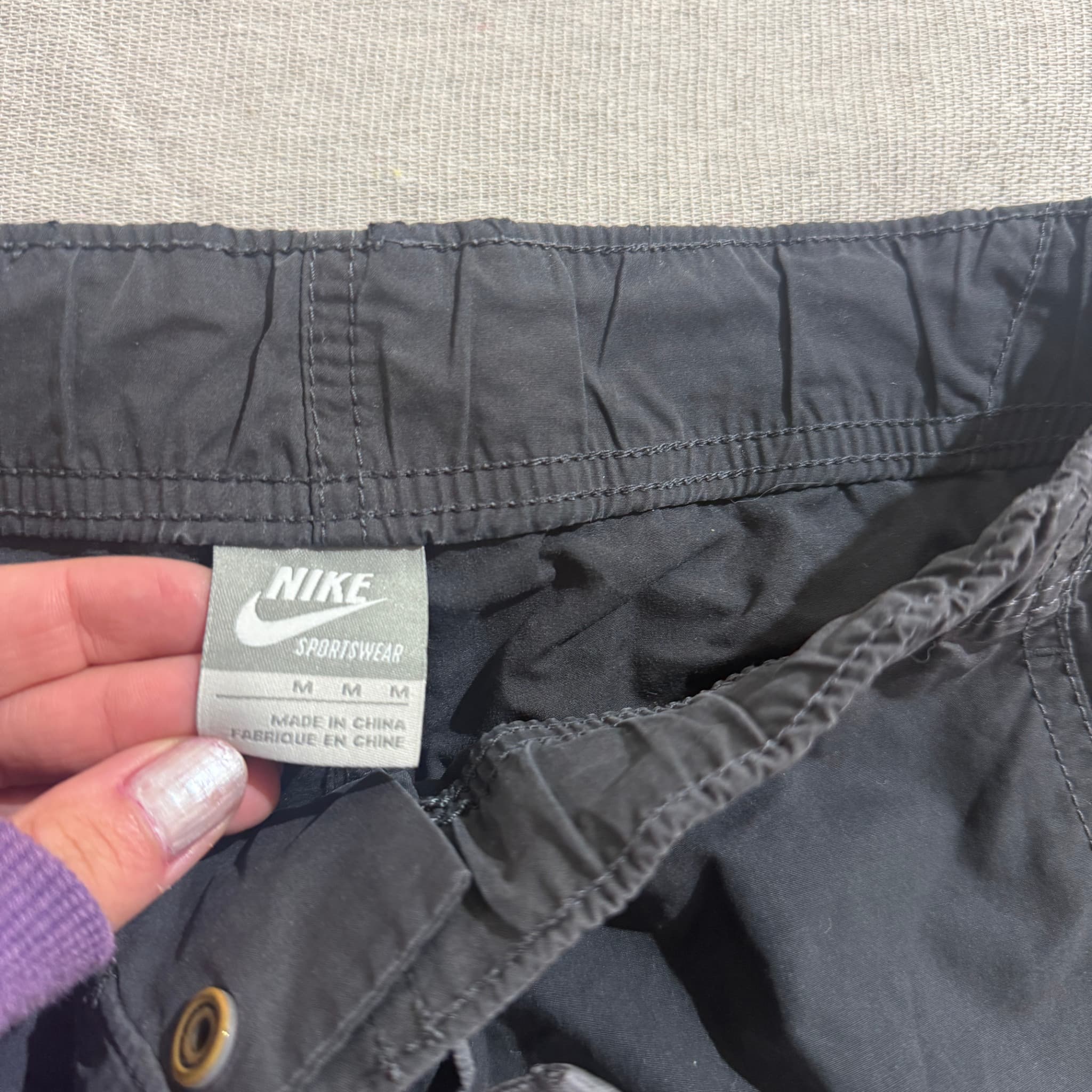 Nike ACG Belted Cargo Shorts Black Size M — photo 5 of 7