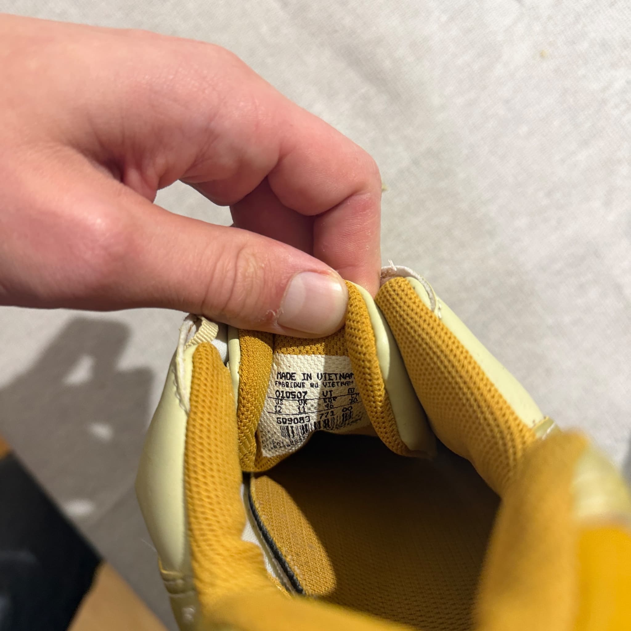 Nike Air Max 95 Zip Wheat Sneakers Yellow Size US 12 — photo 6 of 11