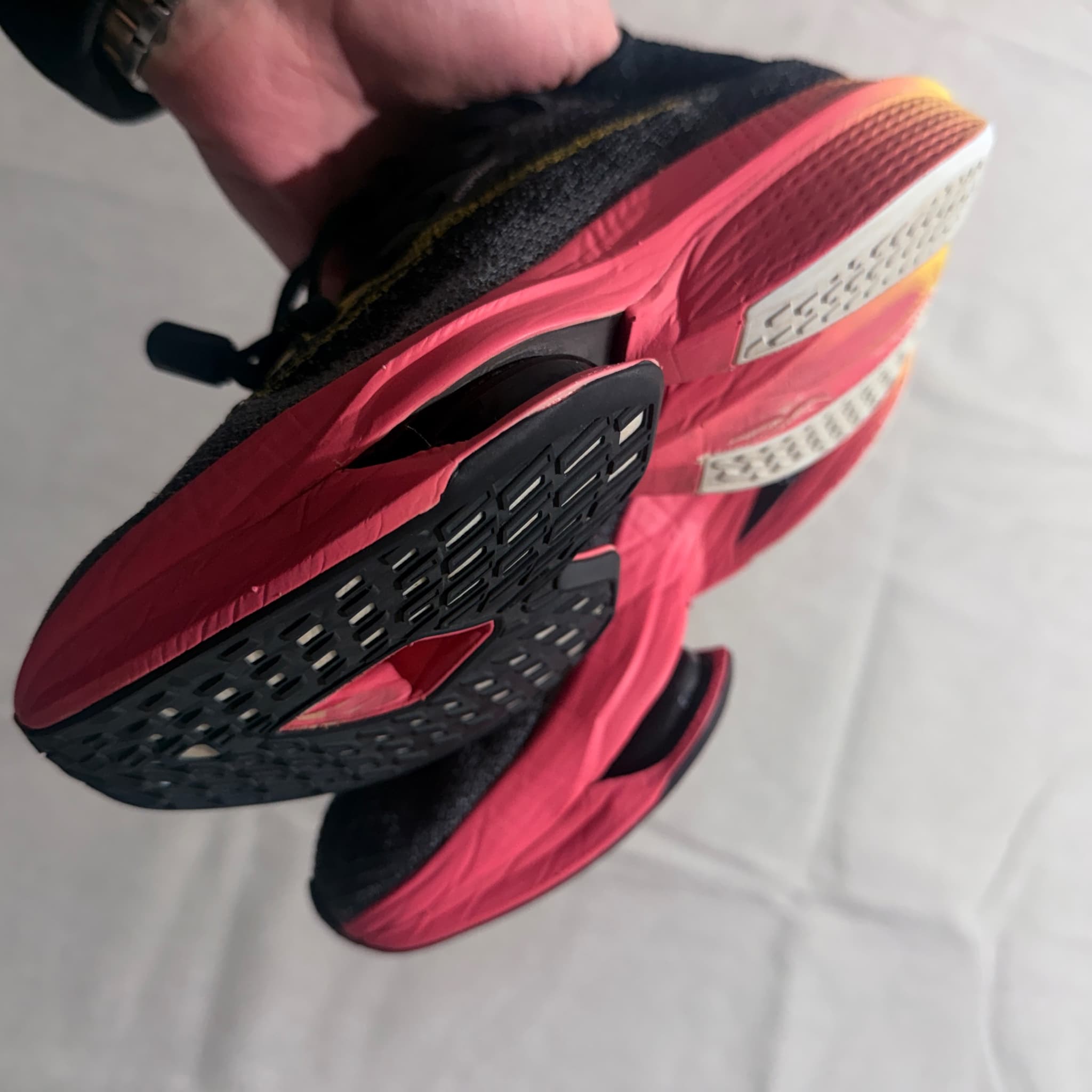 Nike Air Zoom Alphafly Next% 2 Black Yellow Strike Hyper Pink Sneakers — photo 7 of 11